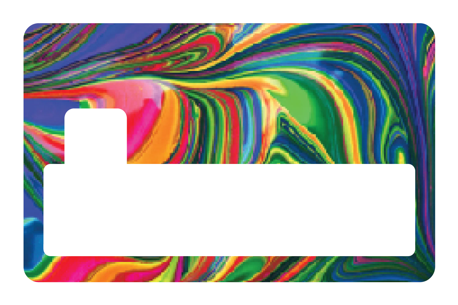 Abstract Paint Rainbow - Image 4
