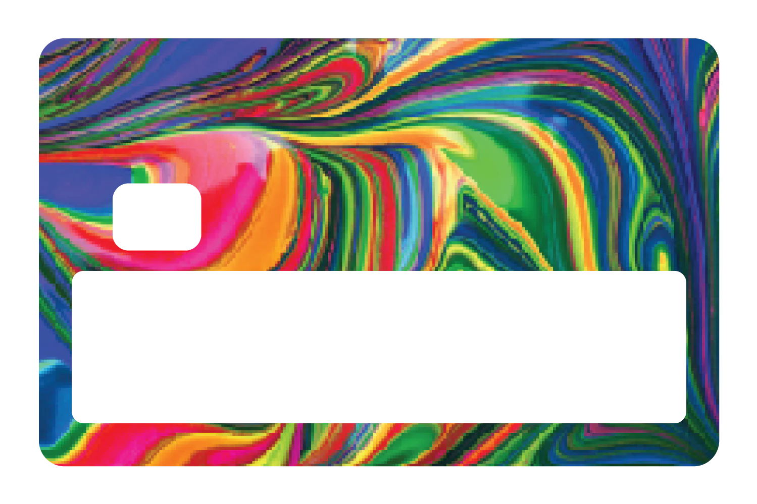 Abstract Paint Rainbow - Image 5