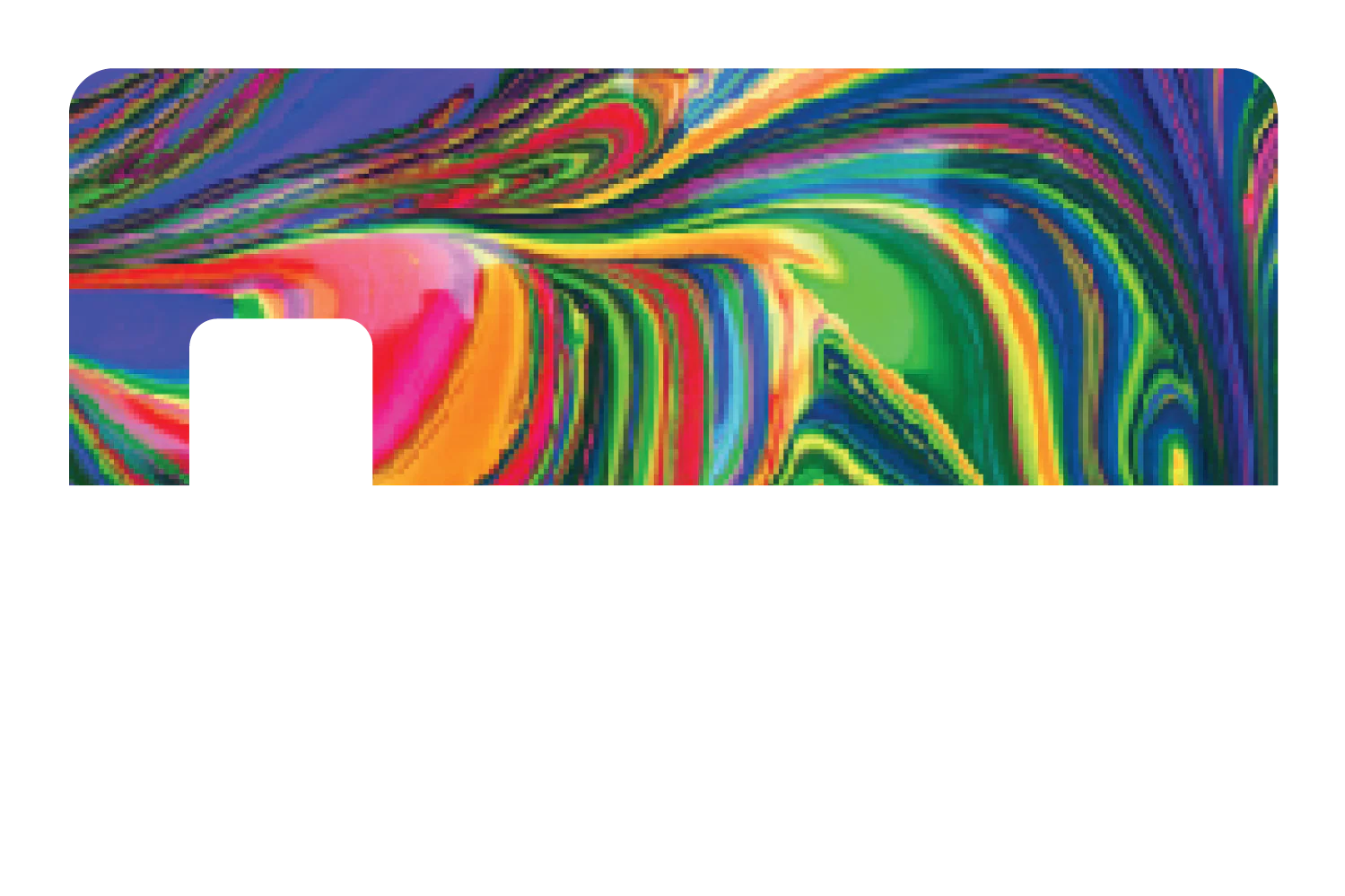 Abstract Paint Rainbow - Image 7