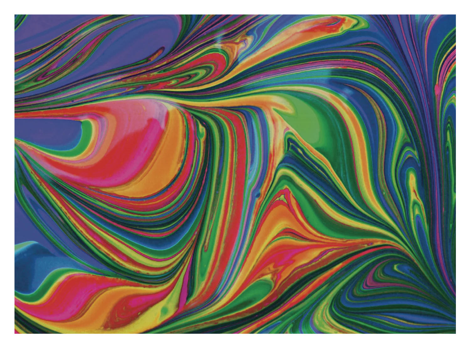Abstract Paint Rainbow - Image 3