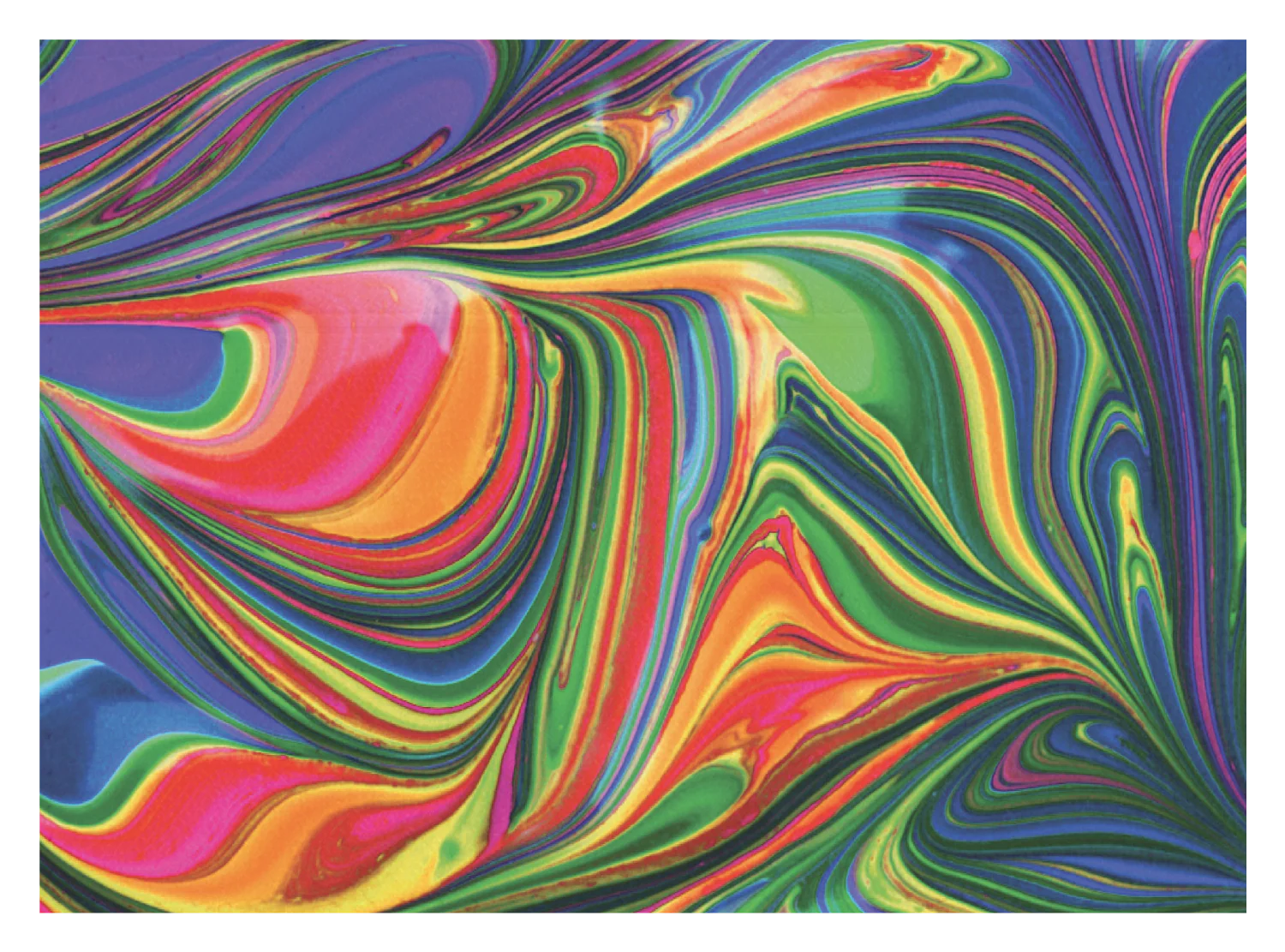Abstract Paint Rainbow - Image 5