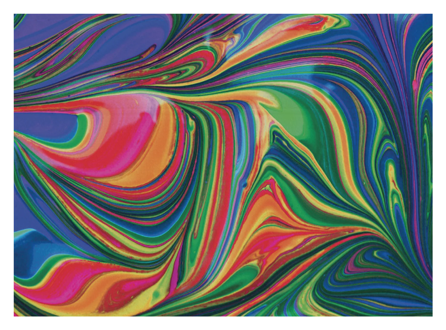 Abstract Paint Rainbow - Image 7