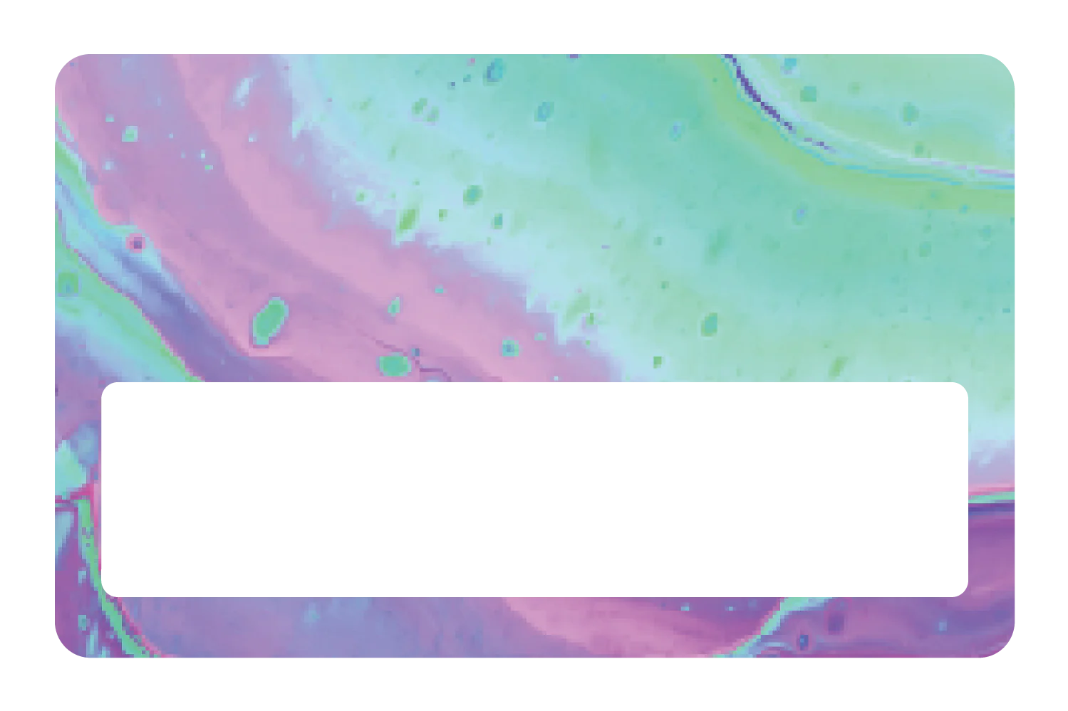 Abstract Paint Teal and Purple - Image 6