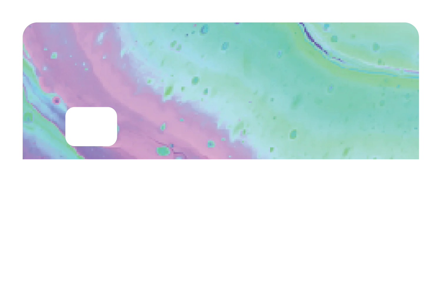 Abstract Paint Teal and Purple - Image 8