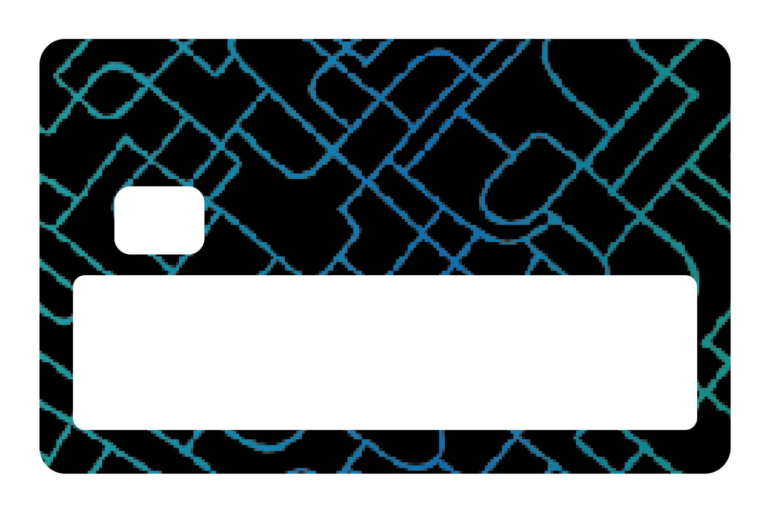 Abstract Pattern Blue - Image 5