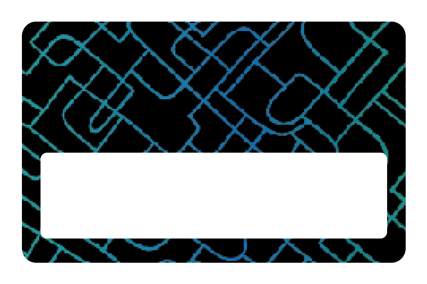 Abstract Pattern Blue - Image 6