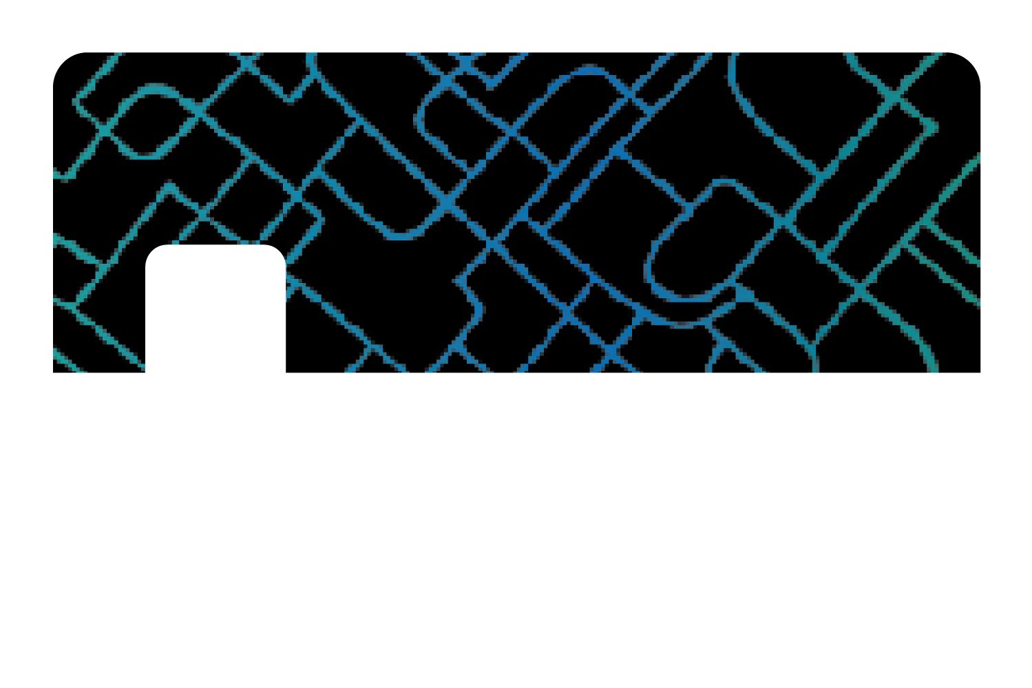 Abstract Pattern Blue - Image 7