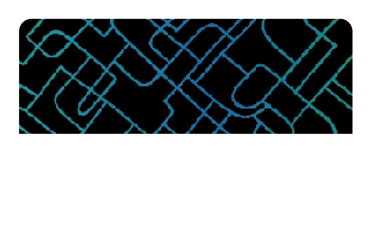 Abstract Pattern Blue - Image 9
