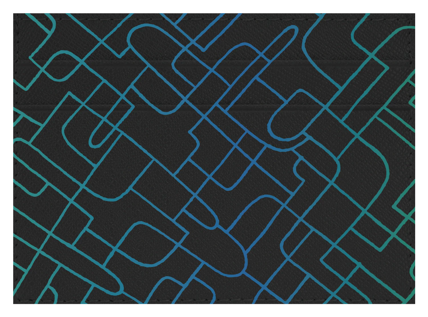 Abstract Pattern Blue