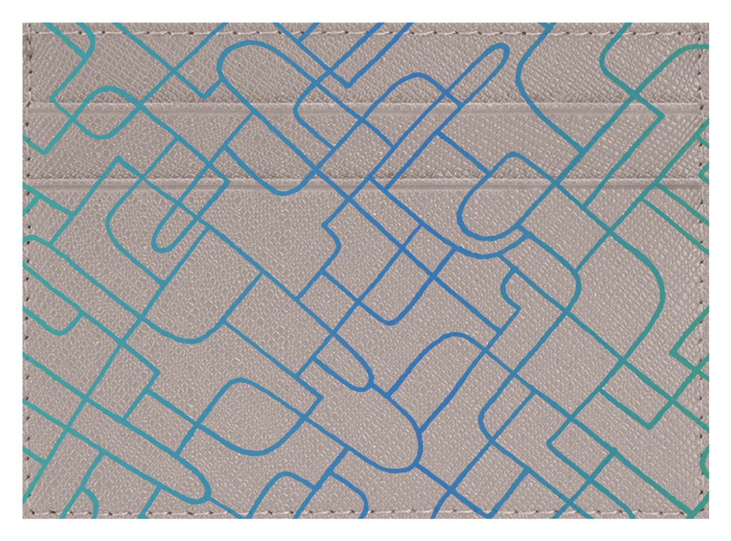 Abstract Pattern Blue - Image 3