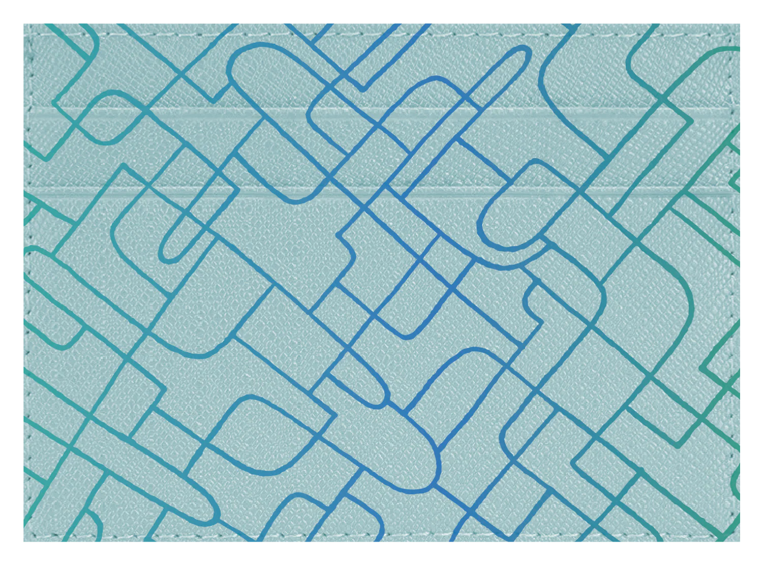 Abstract Pattern Blue - Image 4
