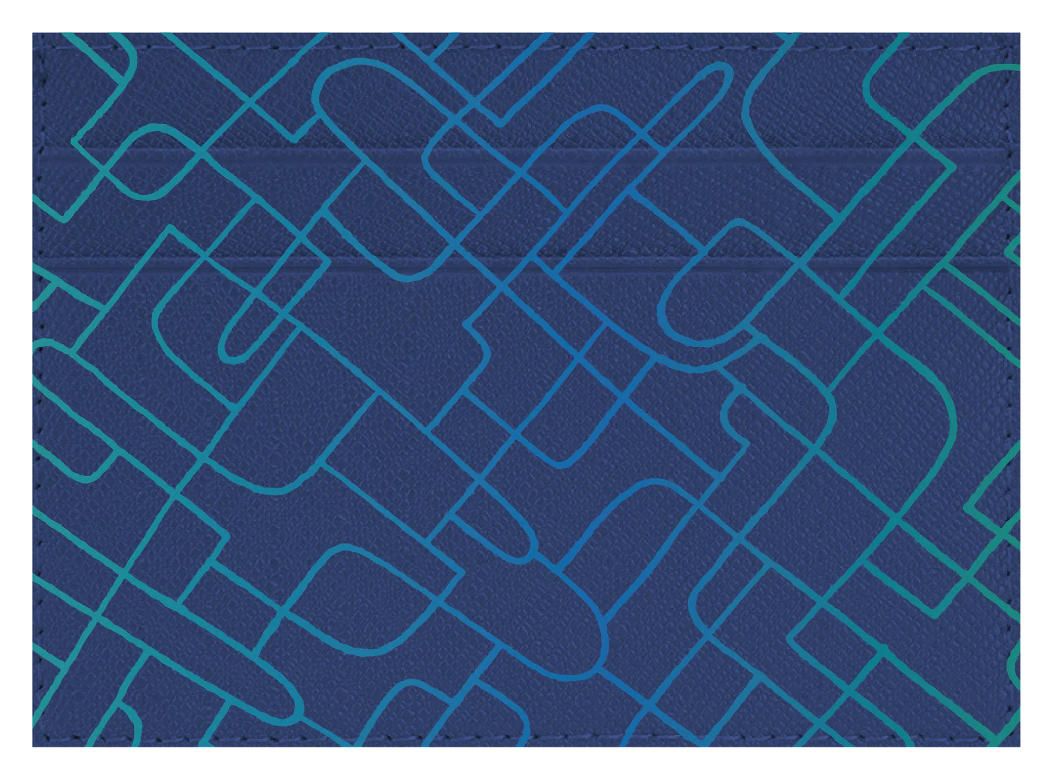 Abstract Pattern Blue - Image 7