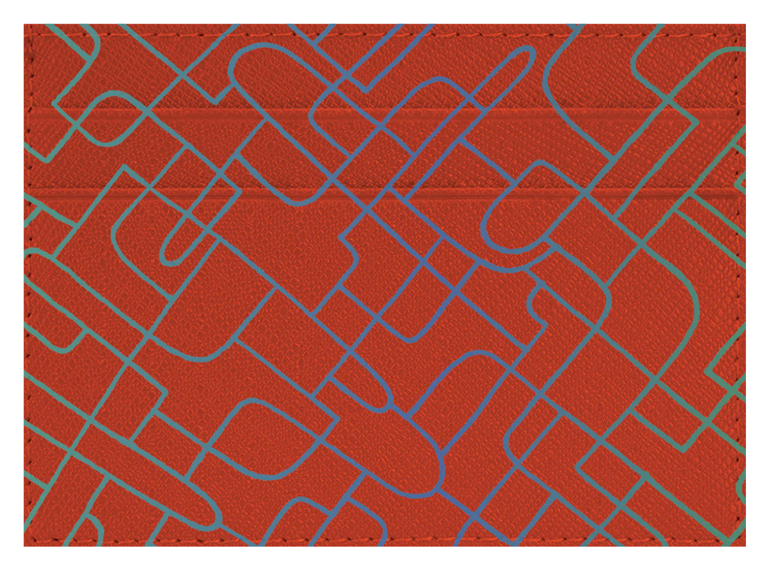 Abstract Pattern Blue - Image 9