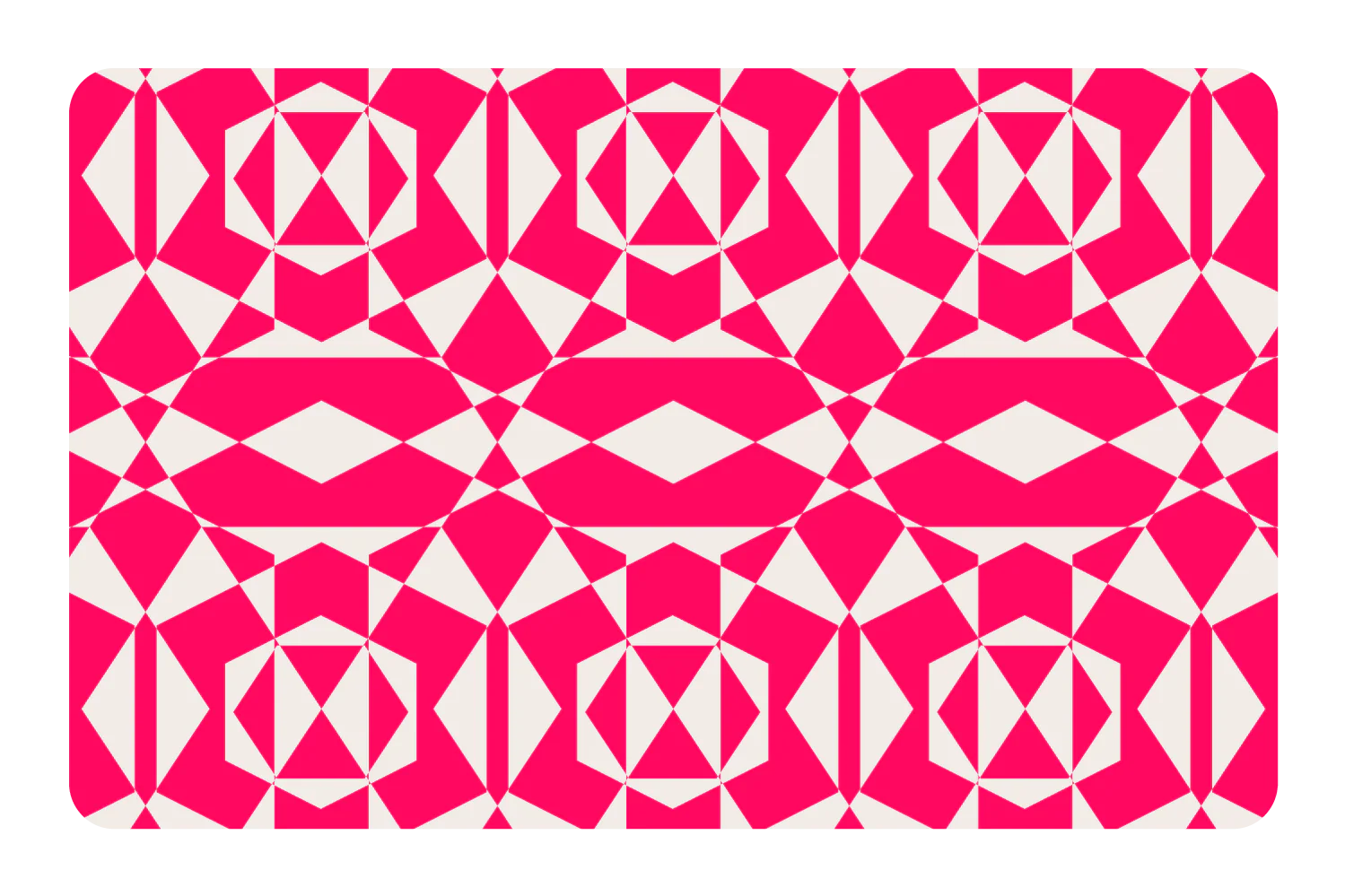Abstract Pattern Diamond