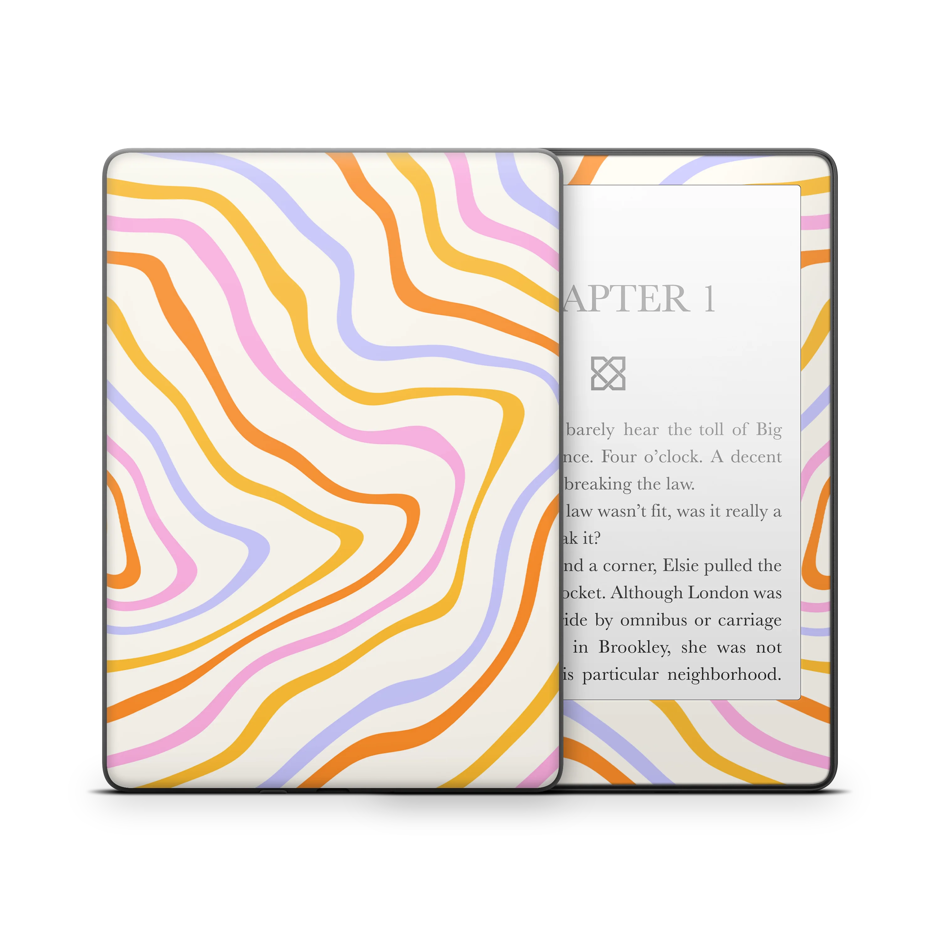 Abstract Rainbow Kindle Skin - Image 5