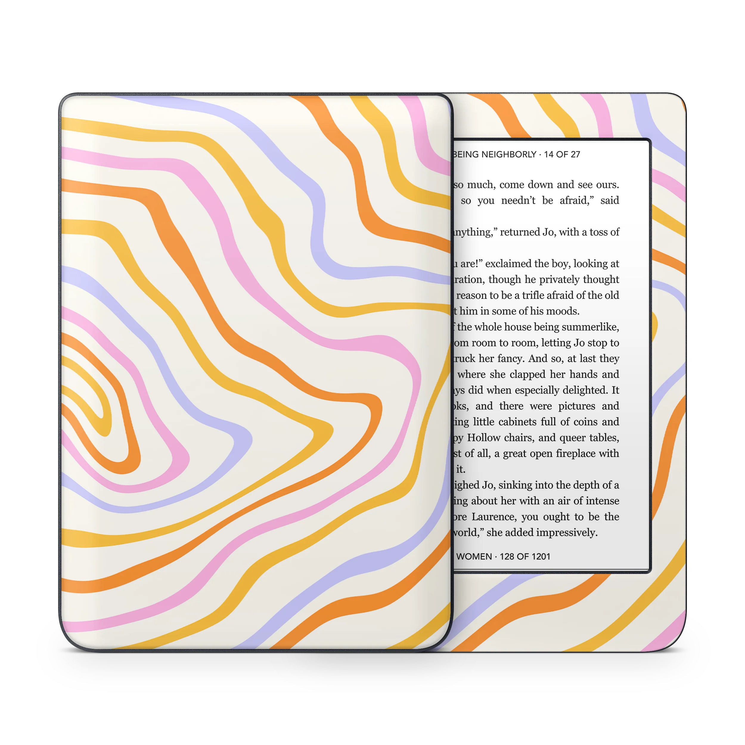 Abstract Rainbow Kobo Skin - Image 4