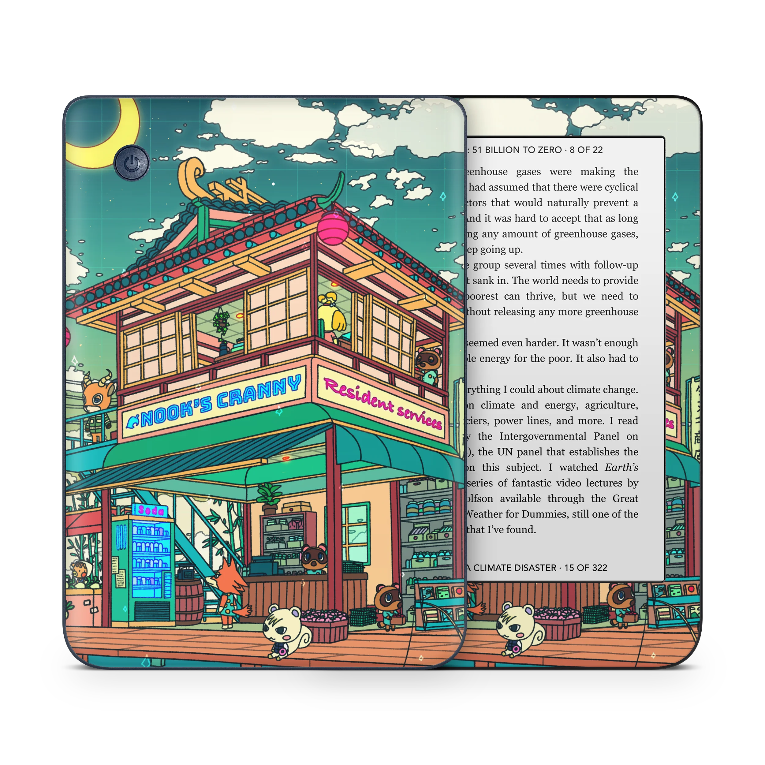 Animal Crossing Kobo Skin