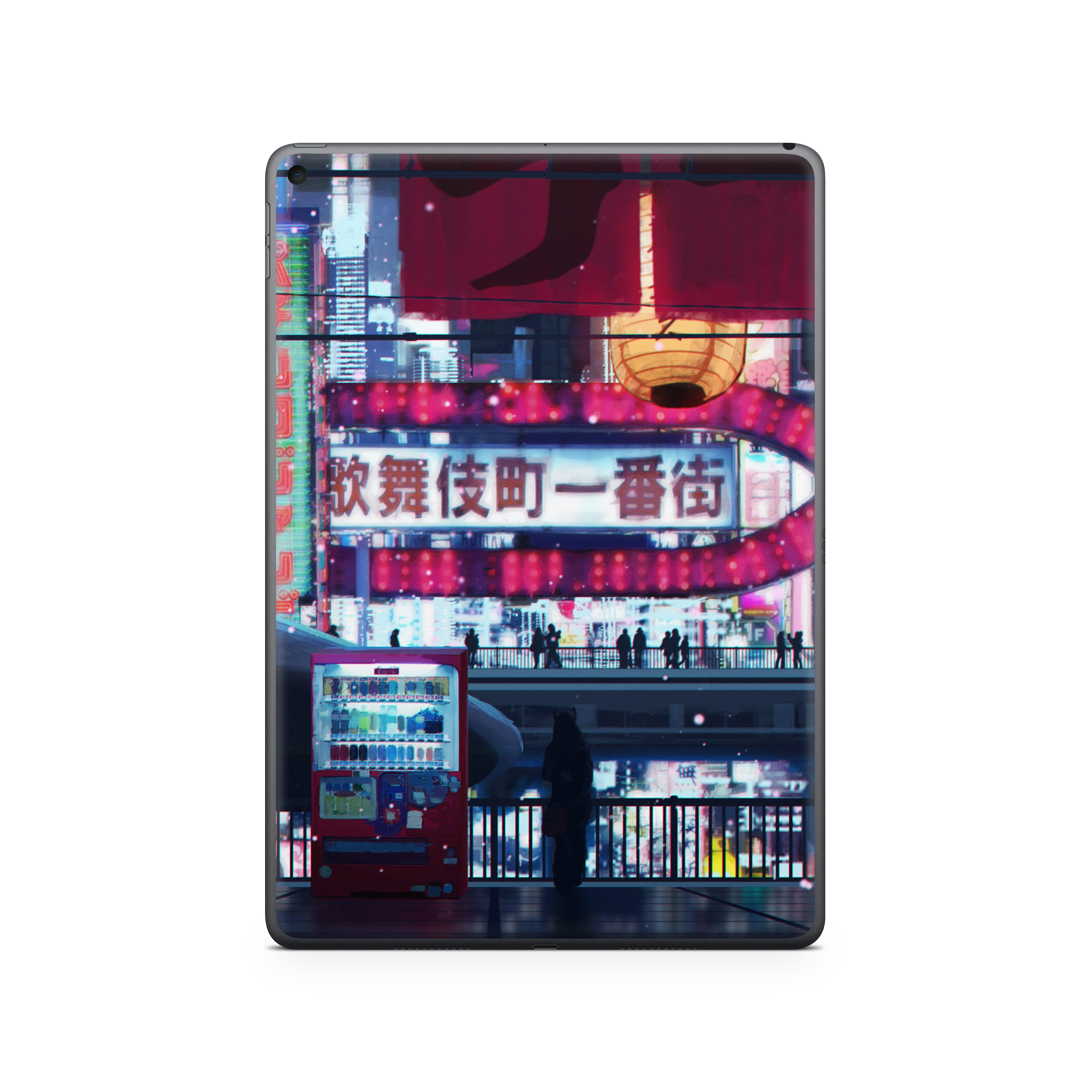 Apple iPad Cyberpunk Streets Skin - Image 3