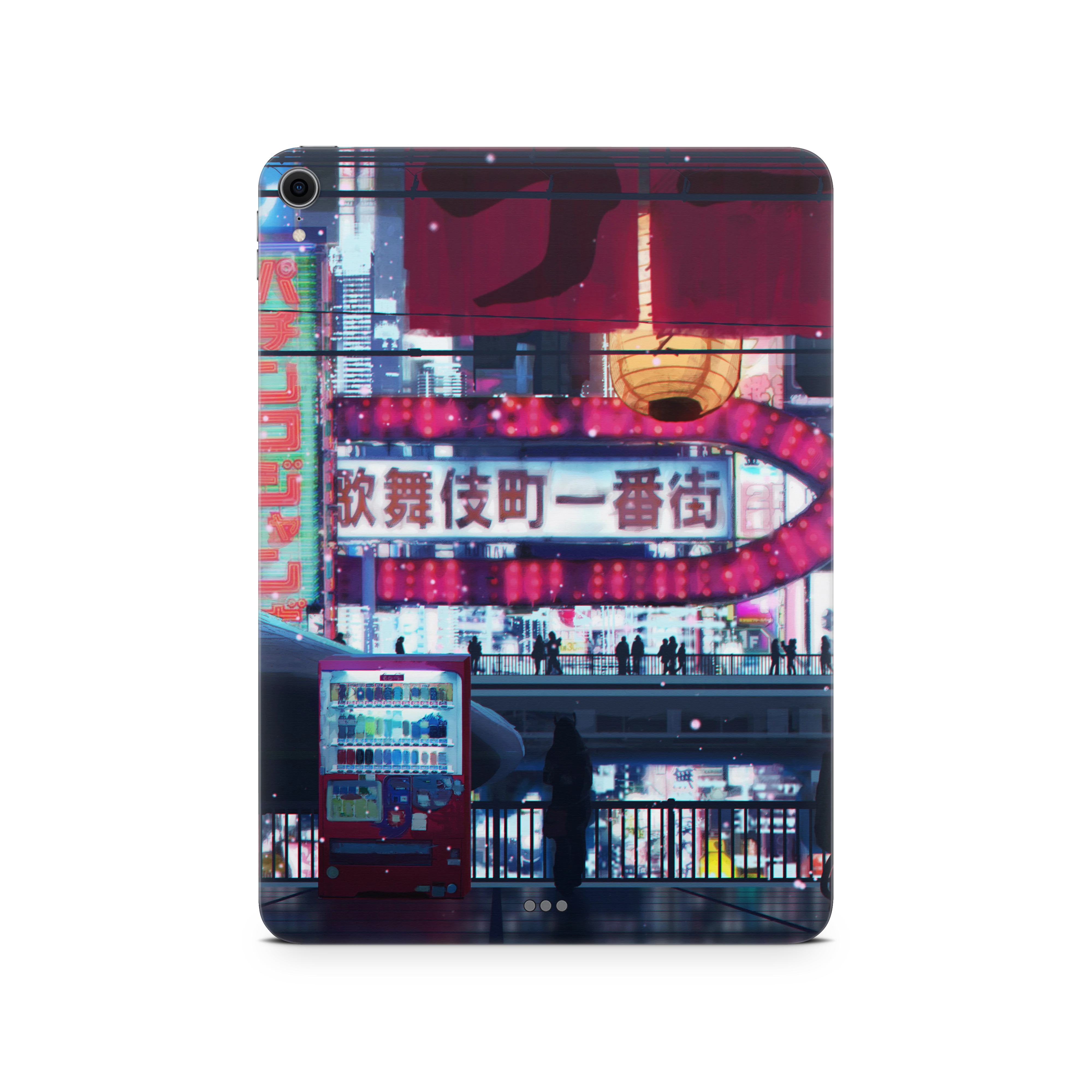 Apple iPad Cyberpunk Streets Skin - Image 5