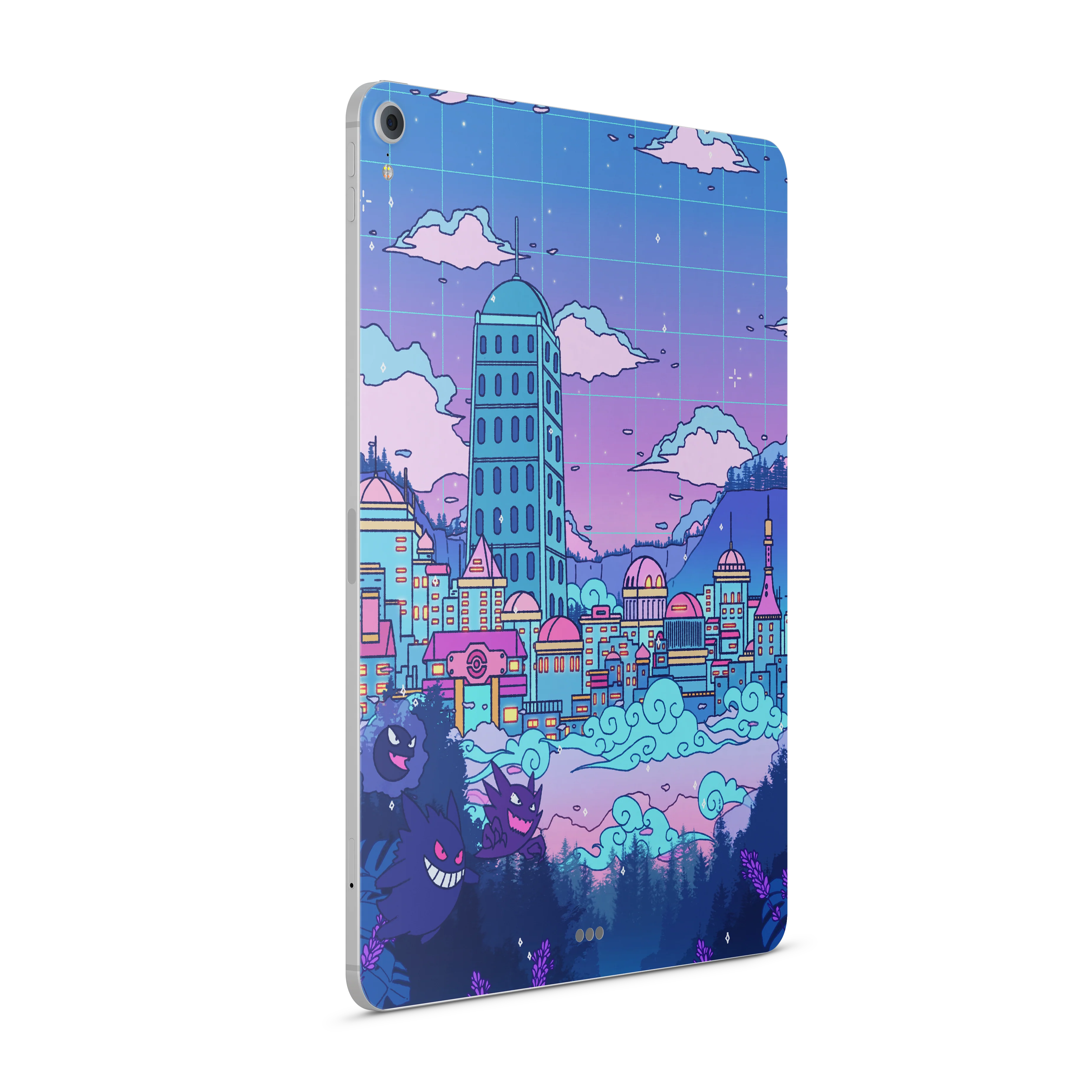 Apple iPad Lavender town Skin - Image 7