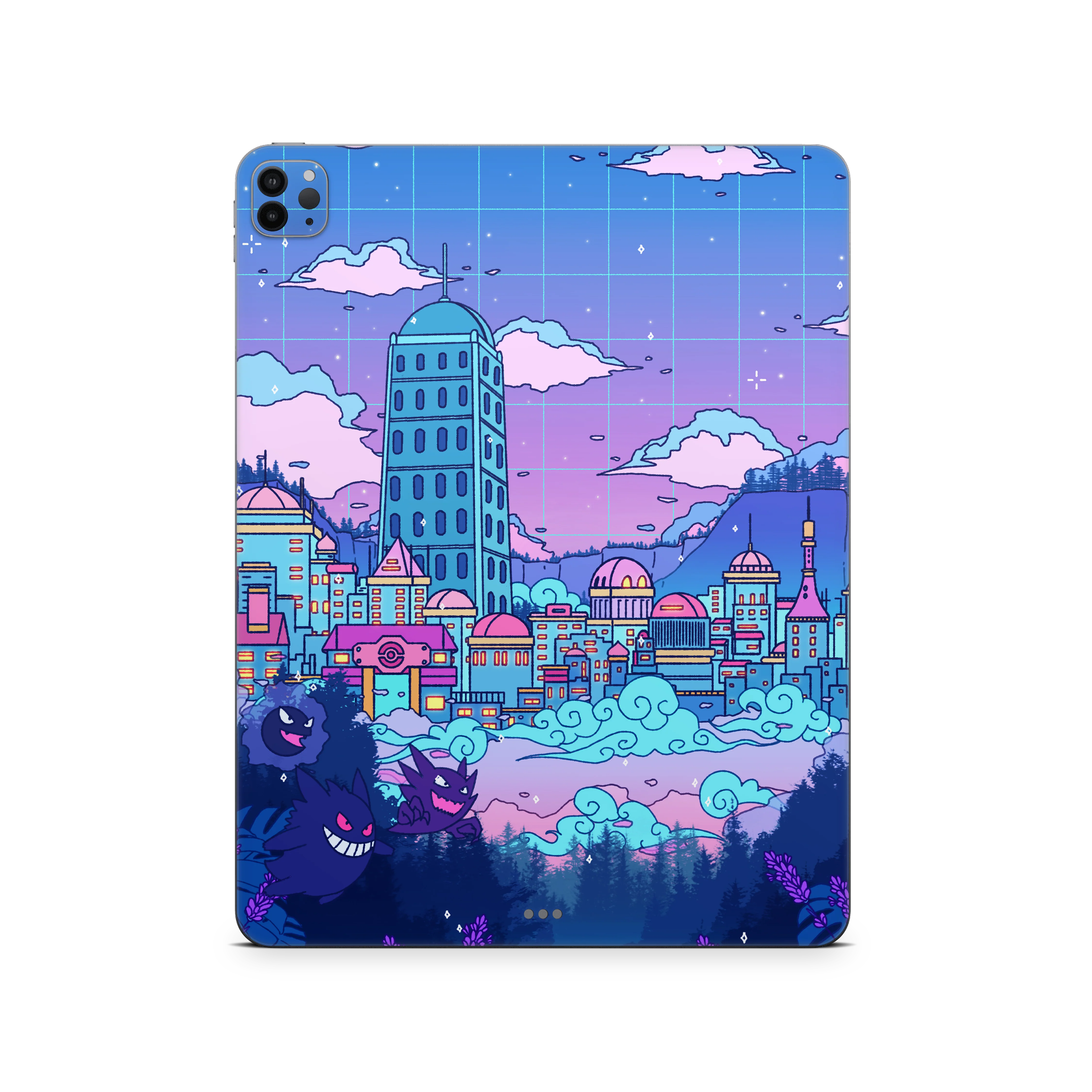 Apple iPad Lavender town Skin - Image 8