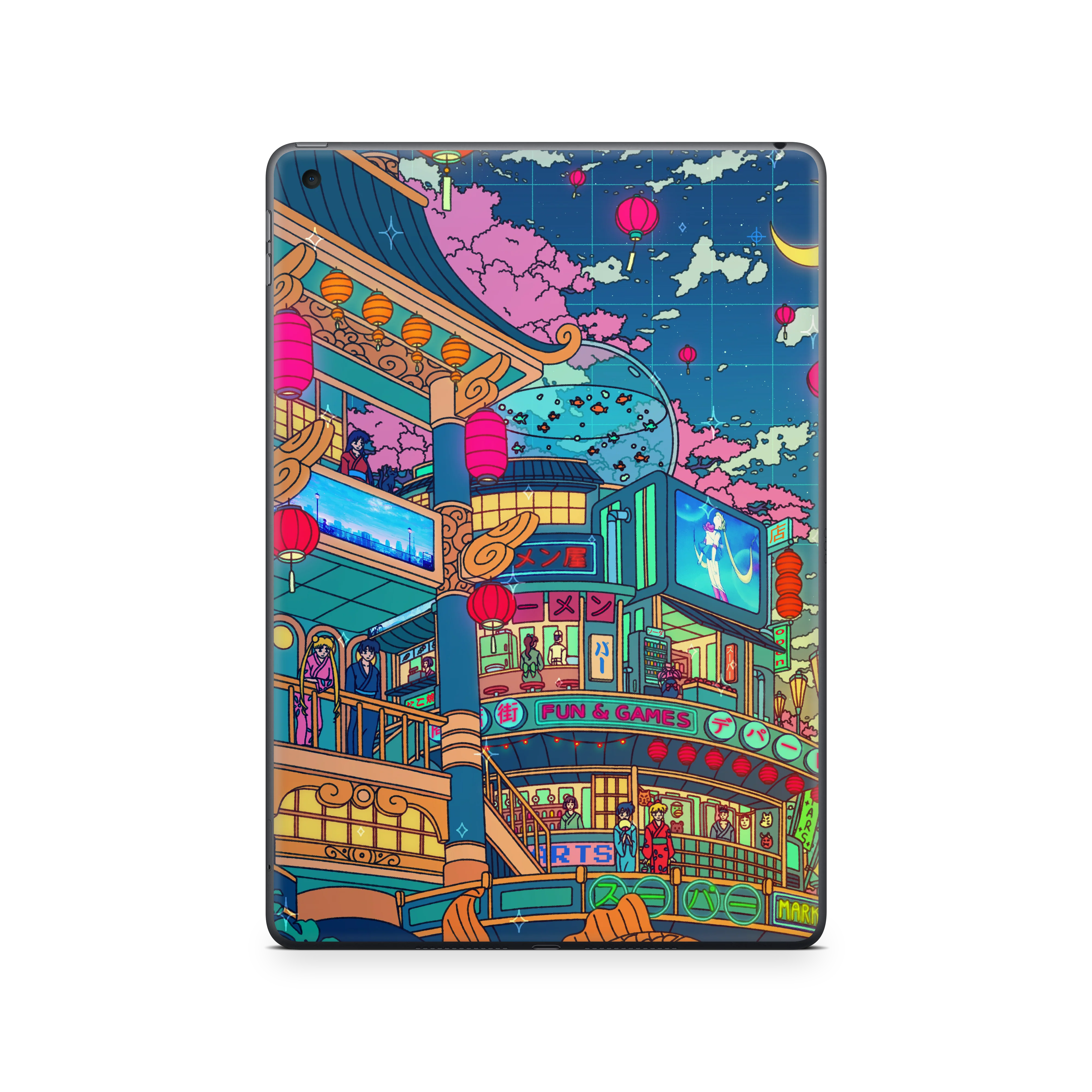 Apple iPad Moon festival Skin