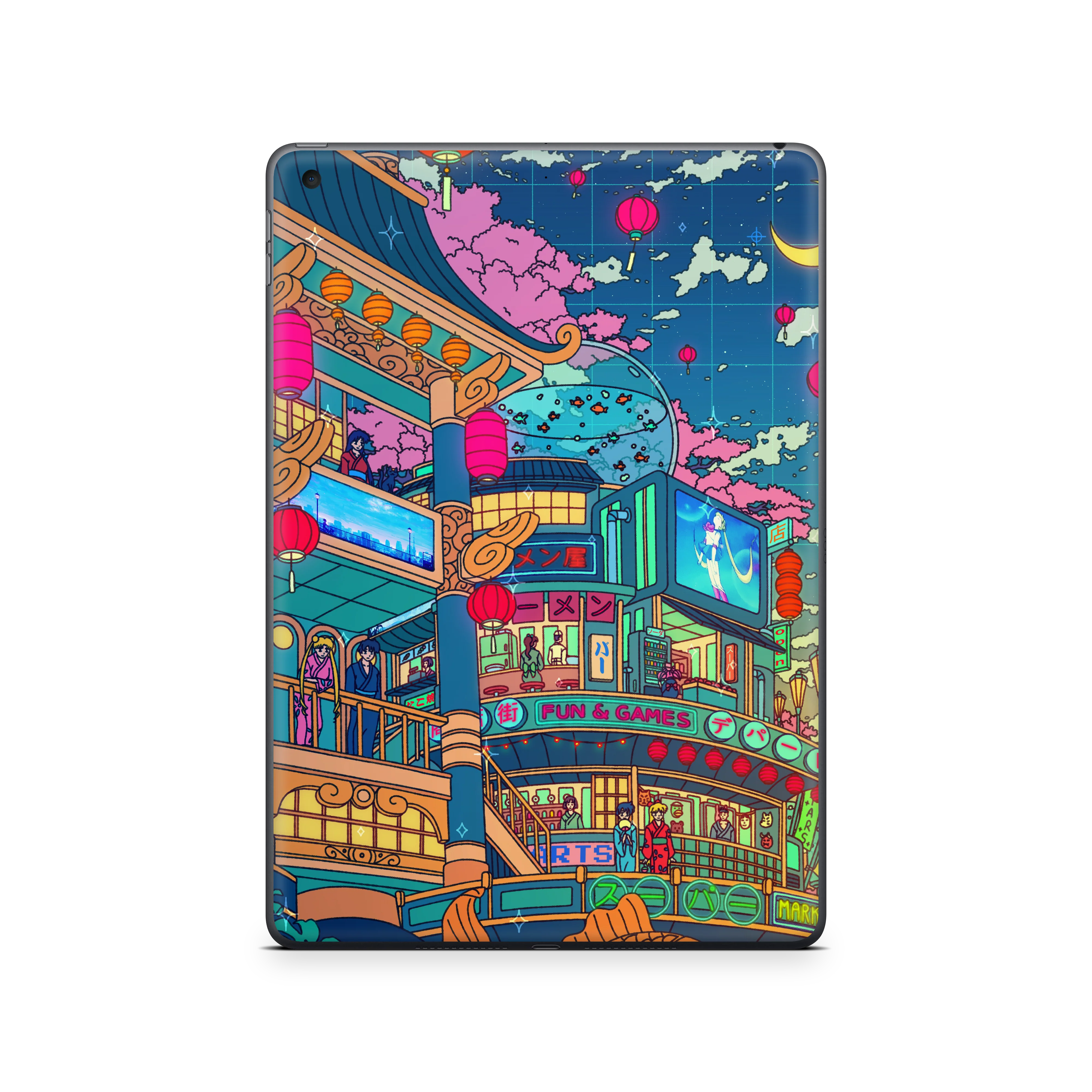 Apple iPad Moon festival Skin - Image 2