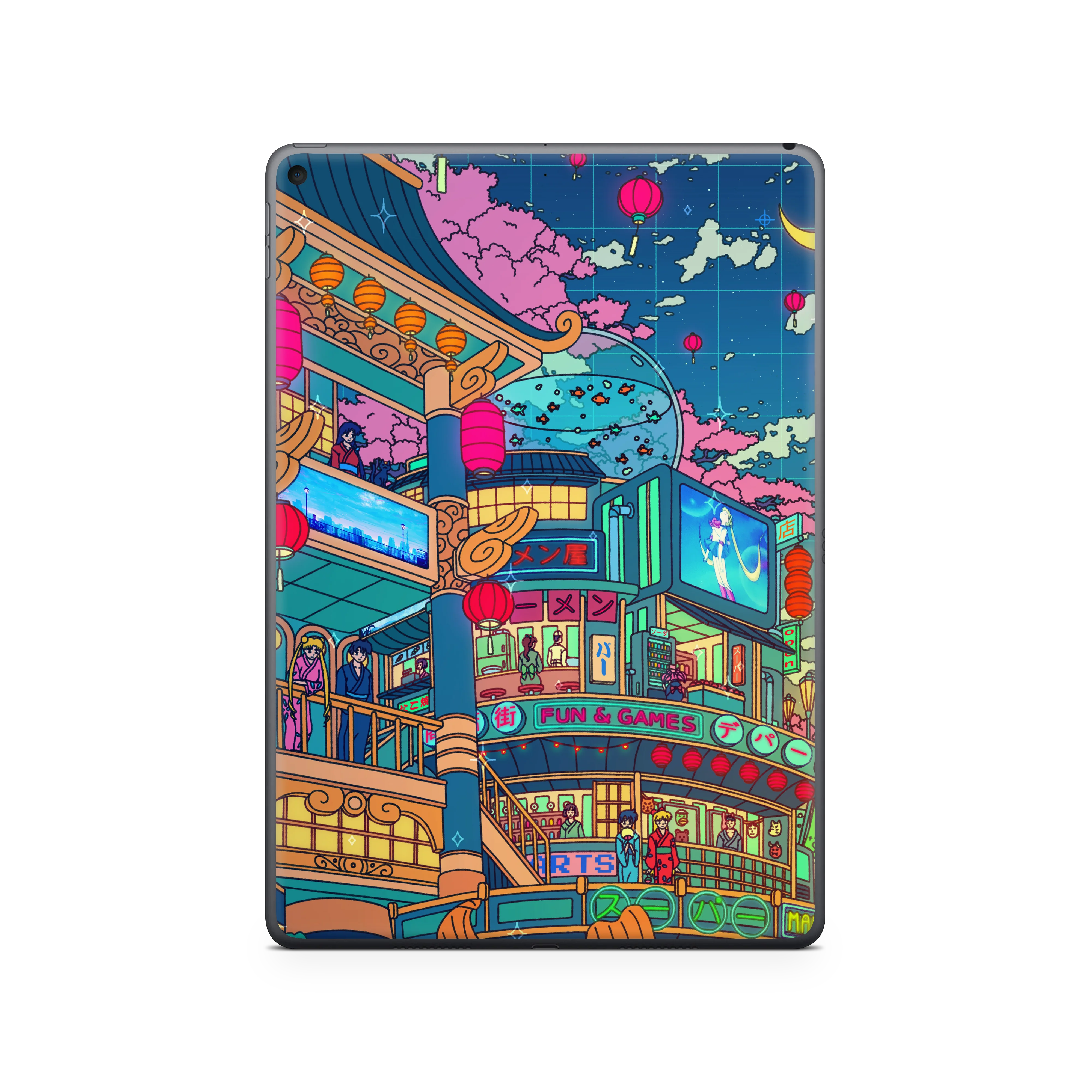 Apple iPad Moon festival Skin - Image 3