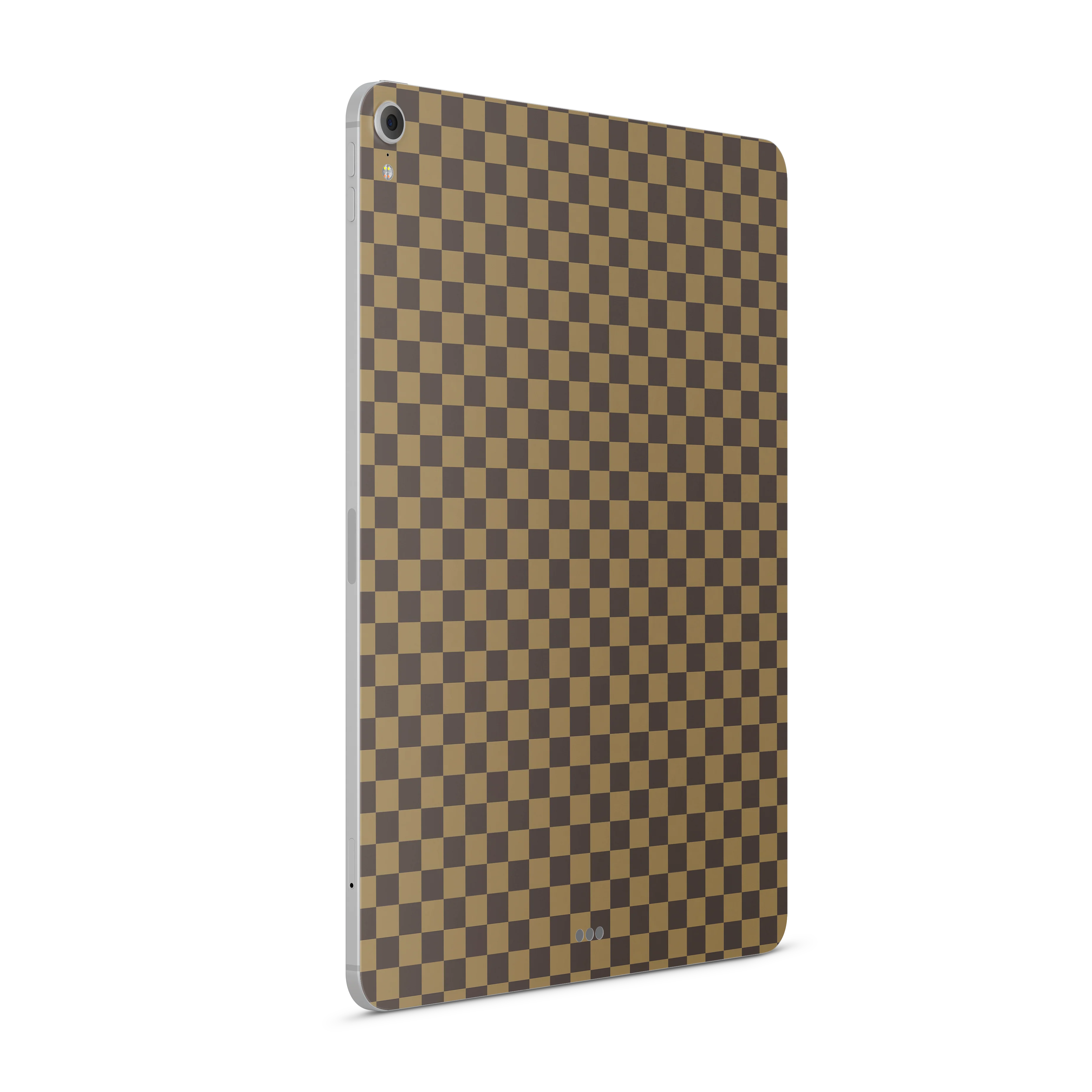 Apple iPad Skin Checkers brown - Image 2