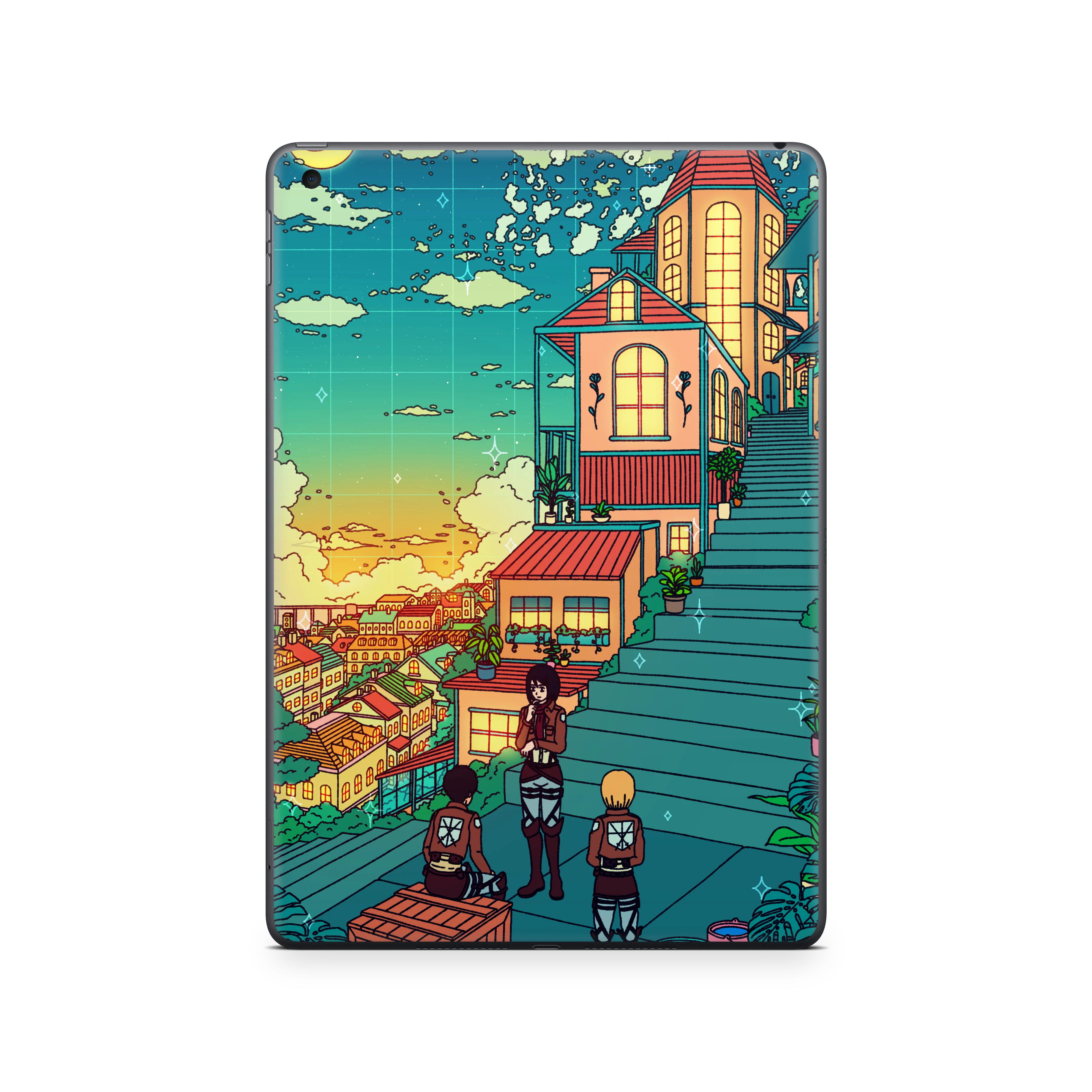 Apple iPad Titan and friends Skin
