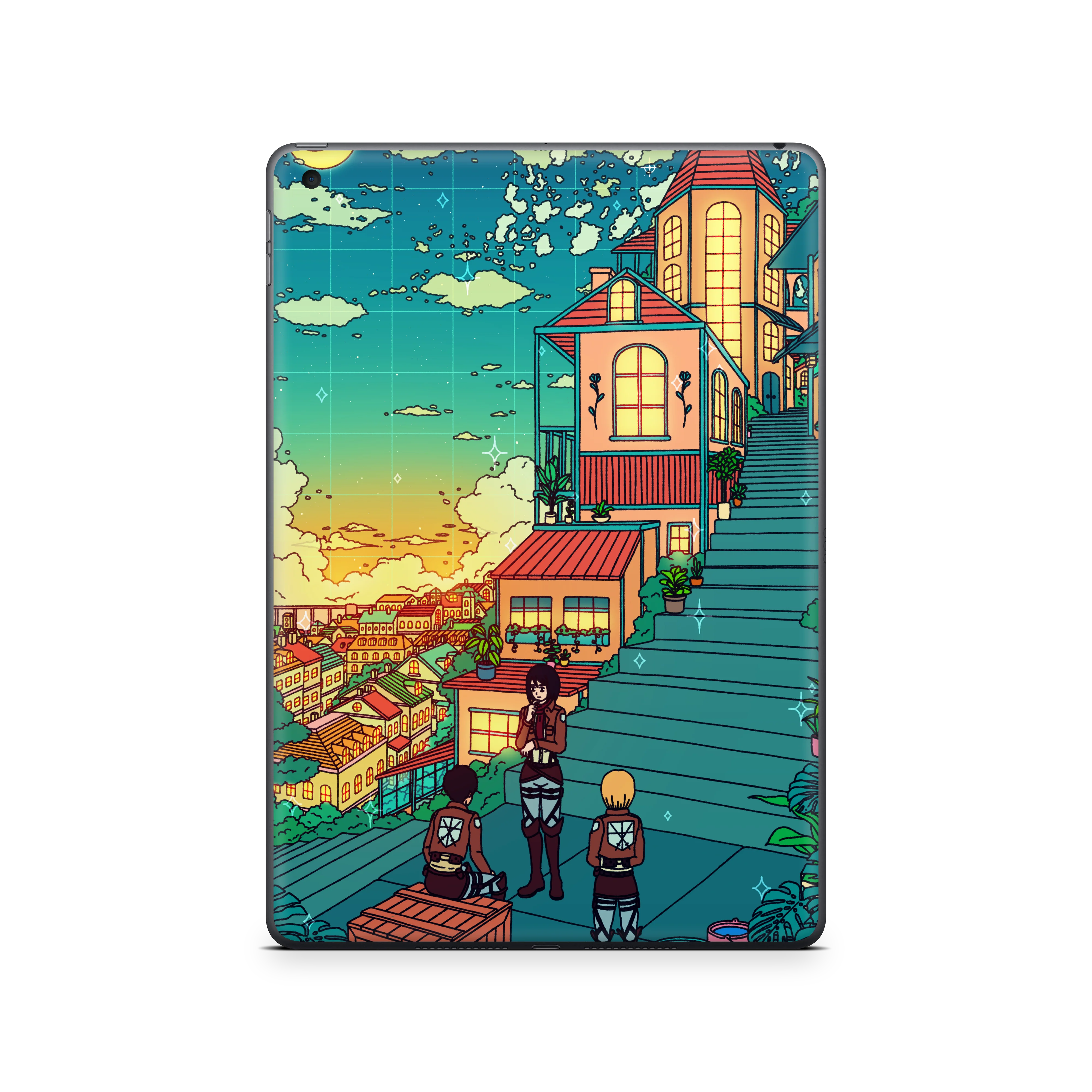 Apple iPad Titan and friends Skin - Image 2