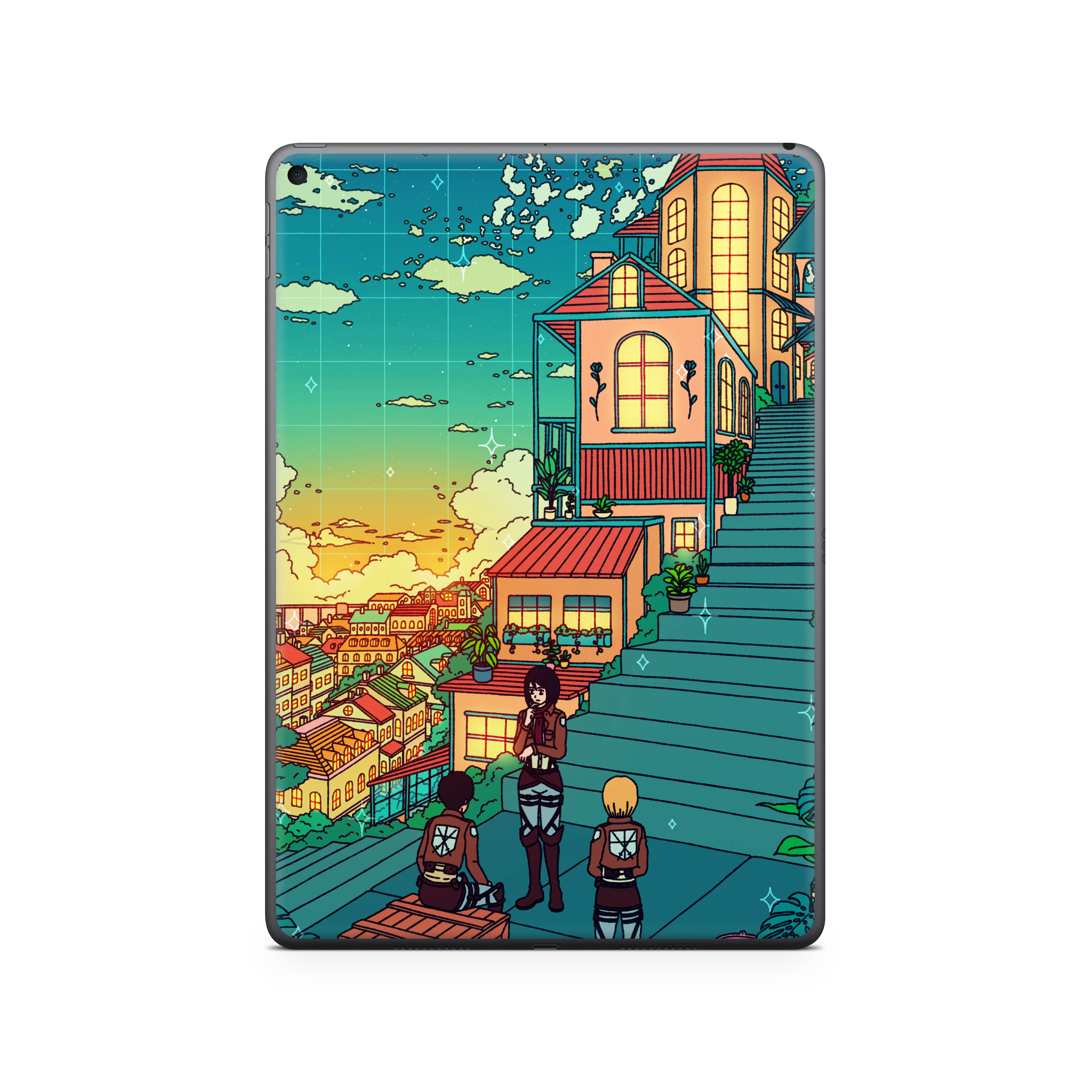 Apple iPad Titan and friends Skin - Image 3