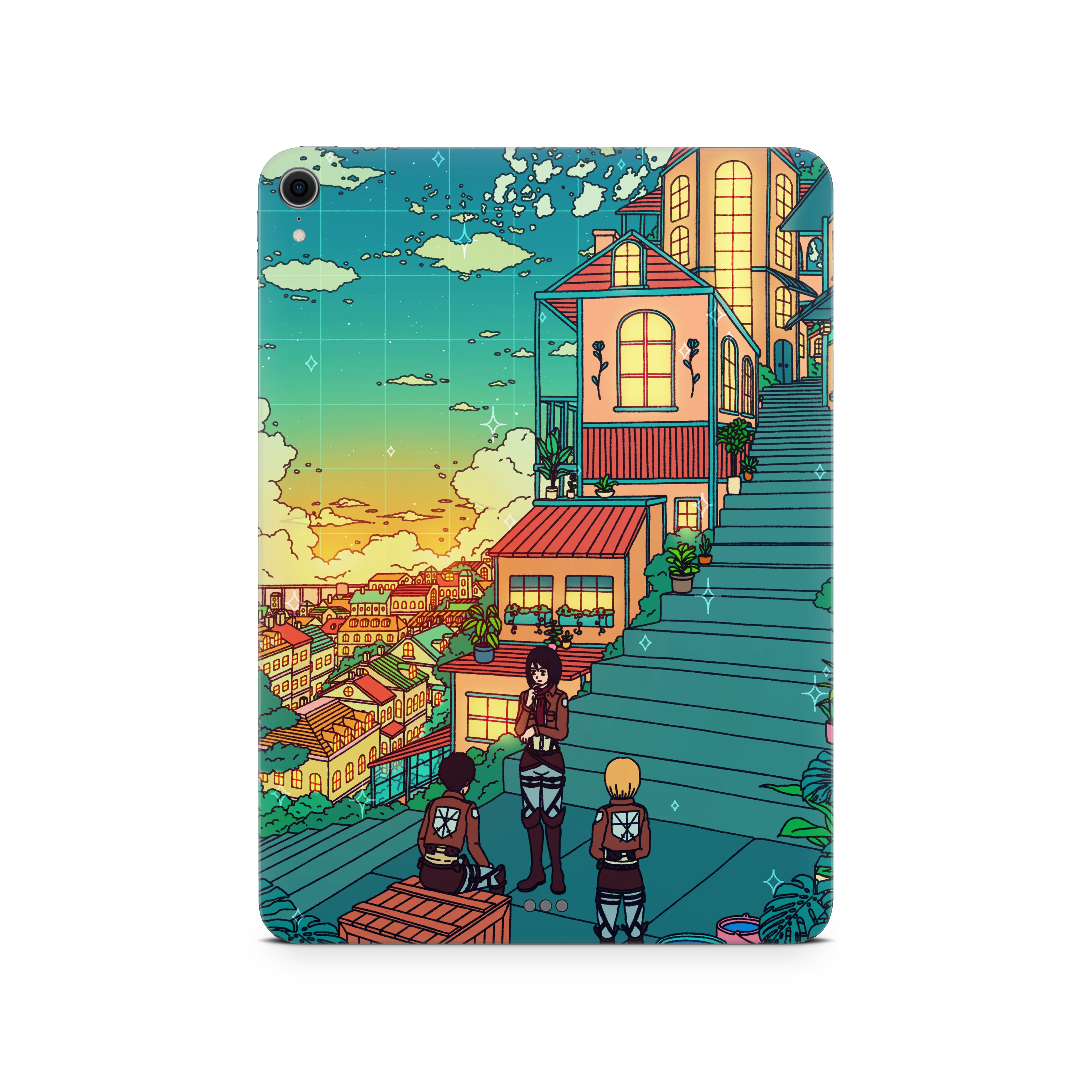 Apple iPad Titan and friends Skin - Image 5