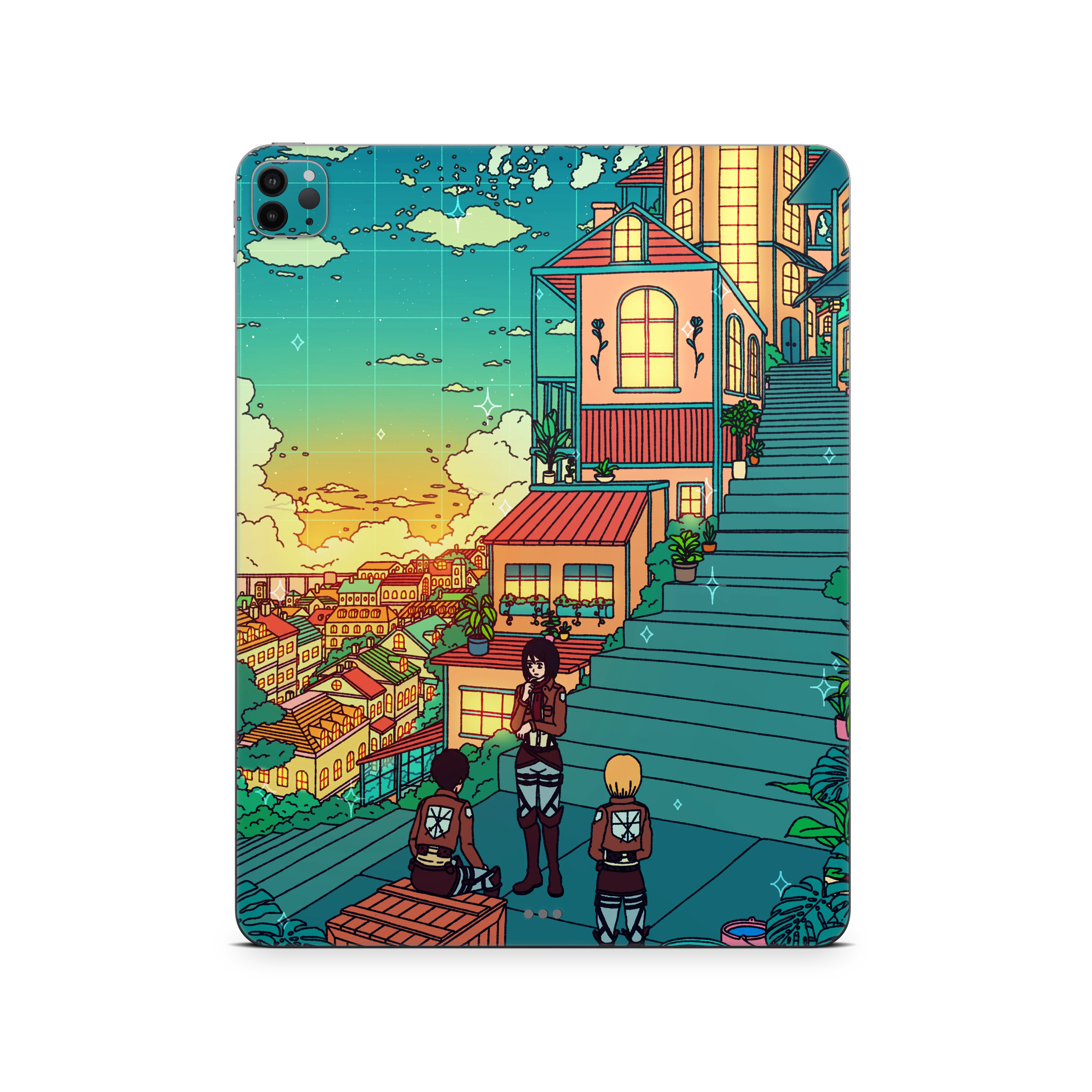 Apple iPad Titan and friends Skin - Image 8