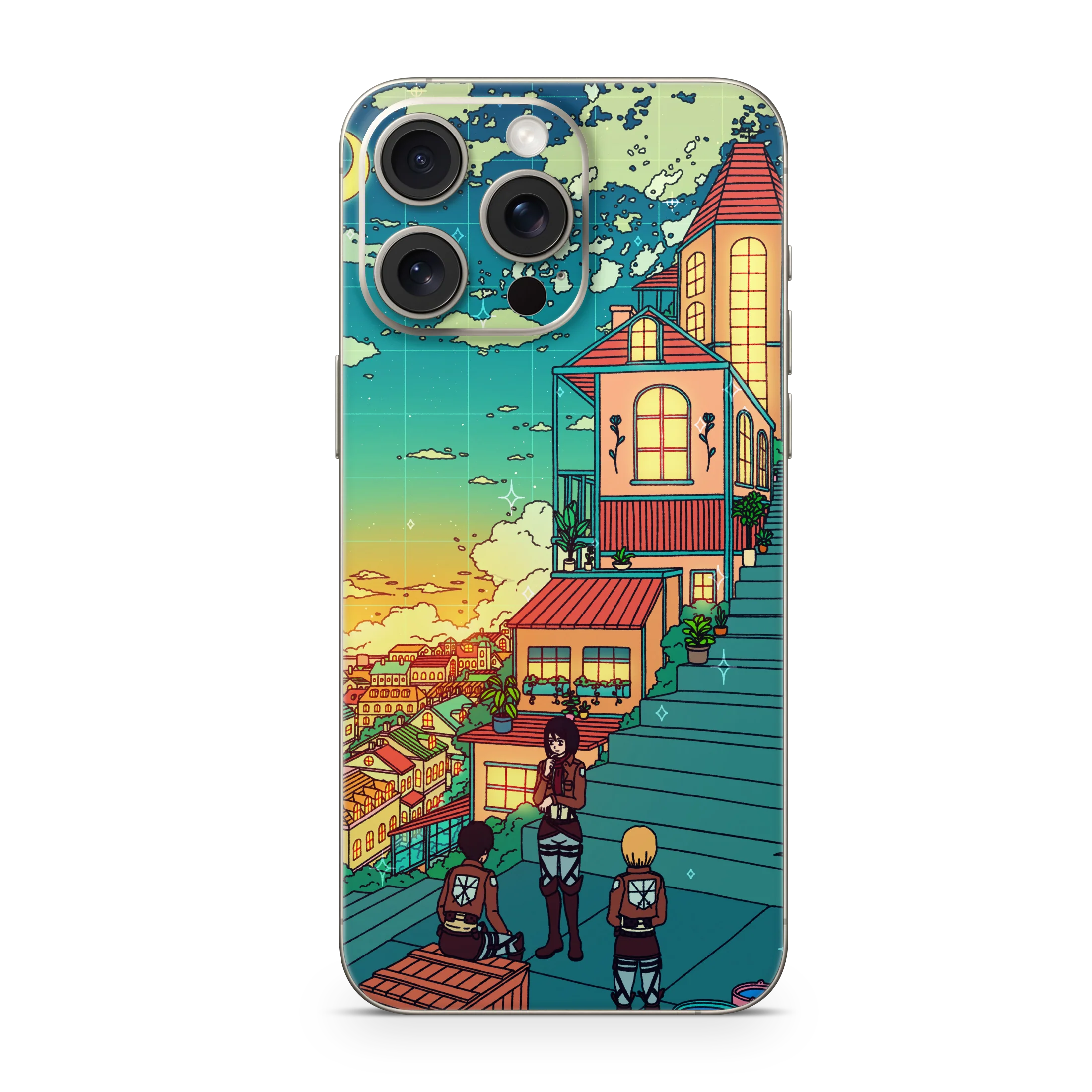 Apple iPhone Titan and friends Skin - Image 4