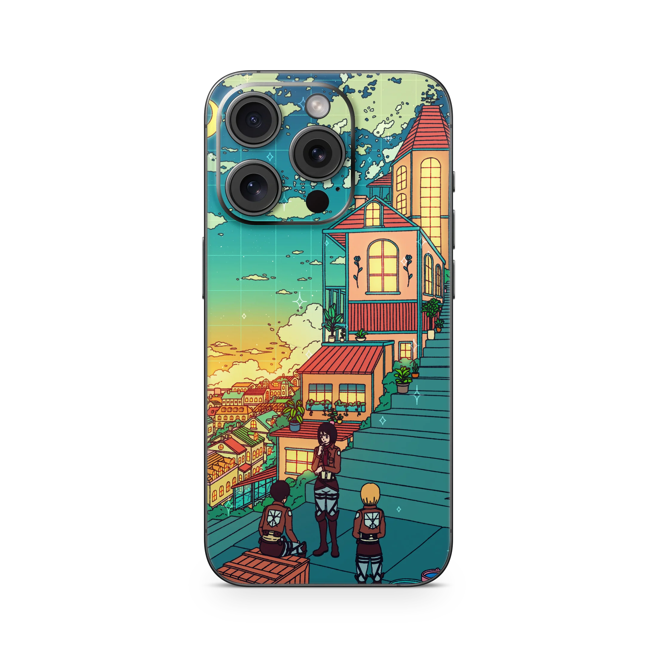 Apple iPhone Titan and friends Skin - Image 5
