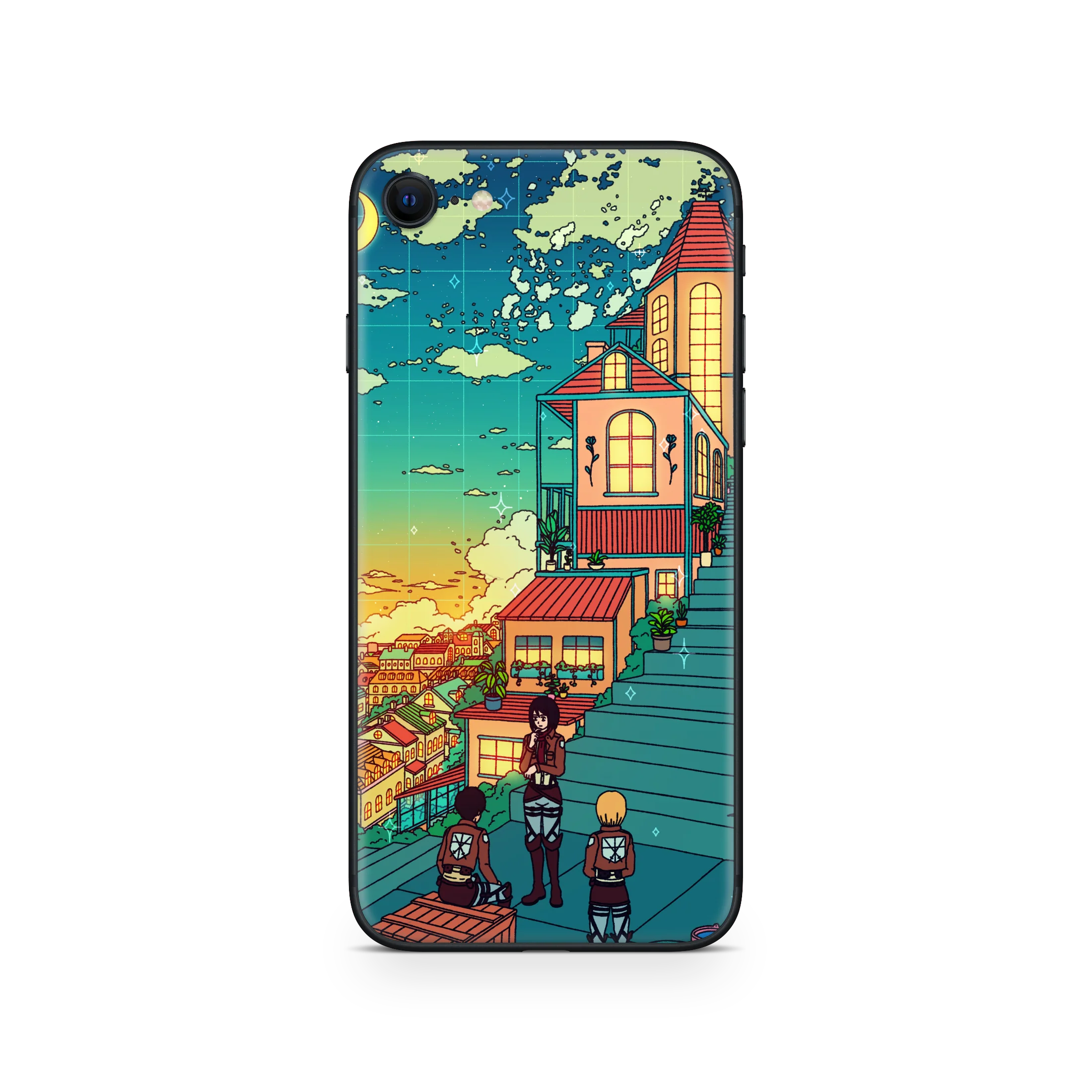 Apple iPhone Titan and friends Skin - Image 7