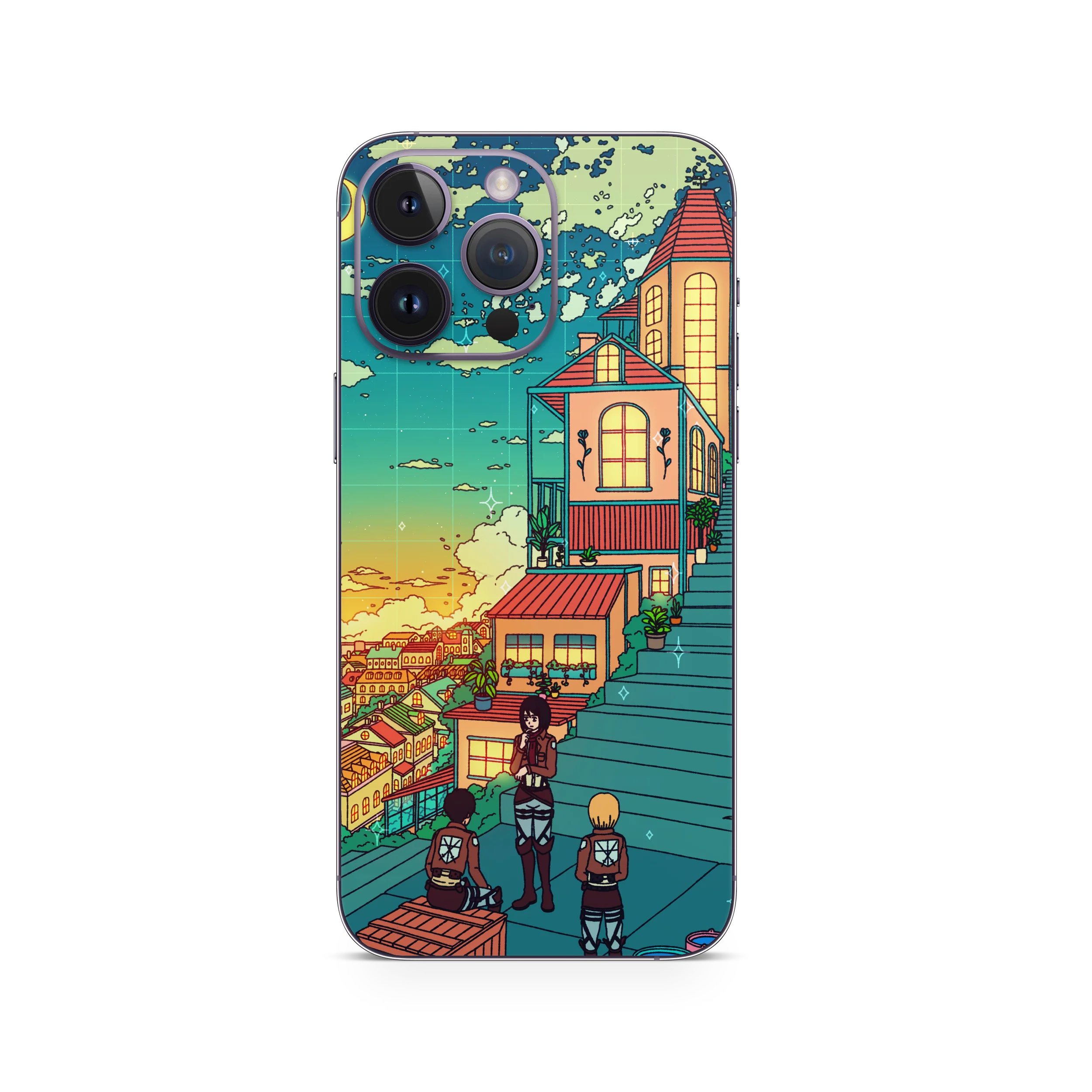 Apple iPhone Titan and friends Skin - Image 8