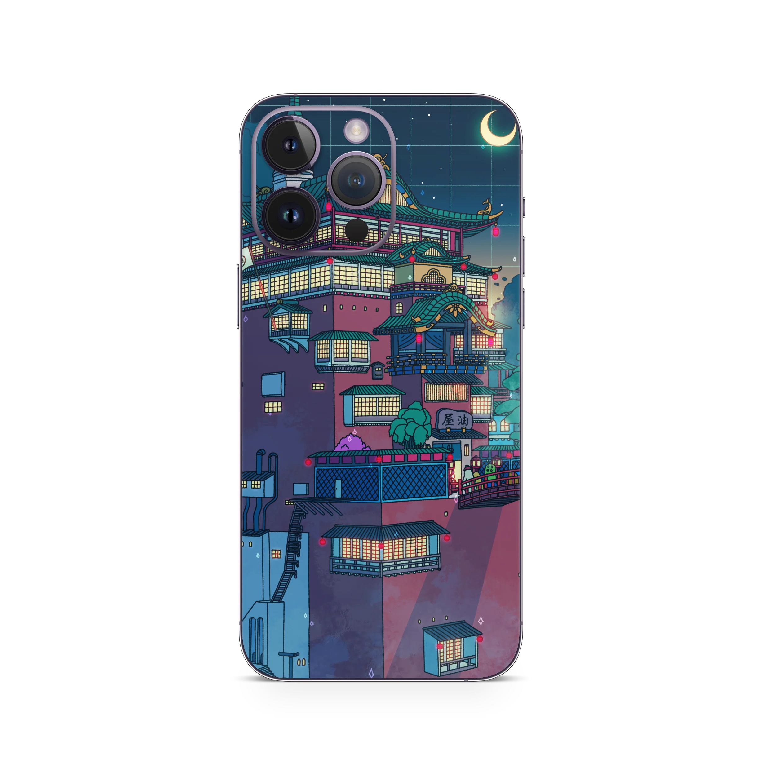 Apple iPhone Bathhouse Night Skin - Image 8