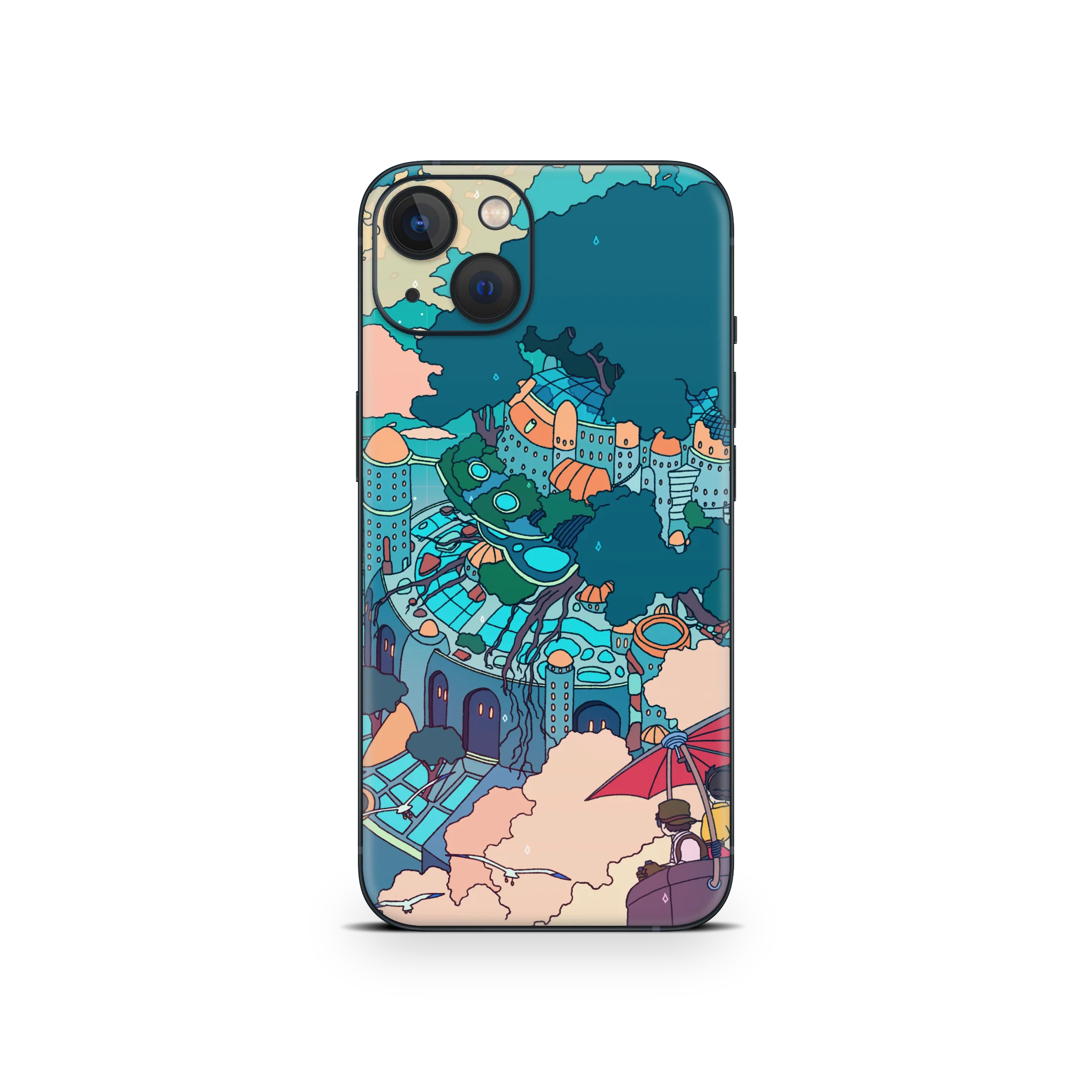 Apple iPhone Castle in the Sky Skin - Image 11