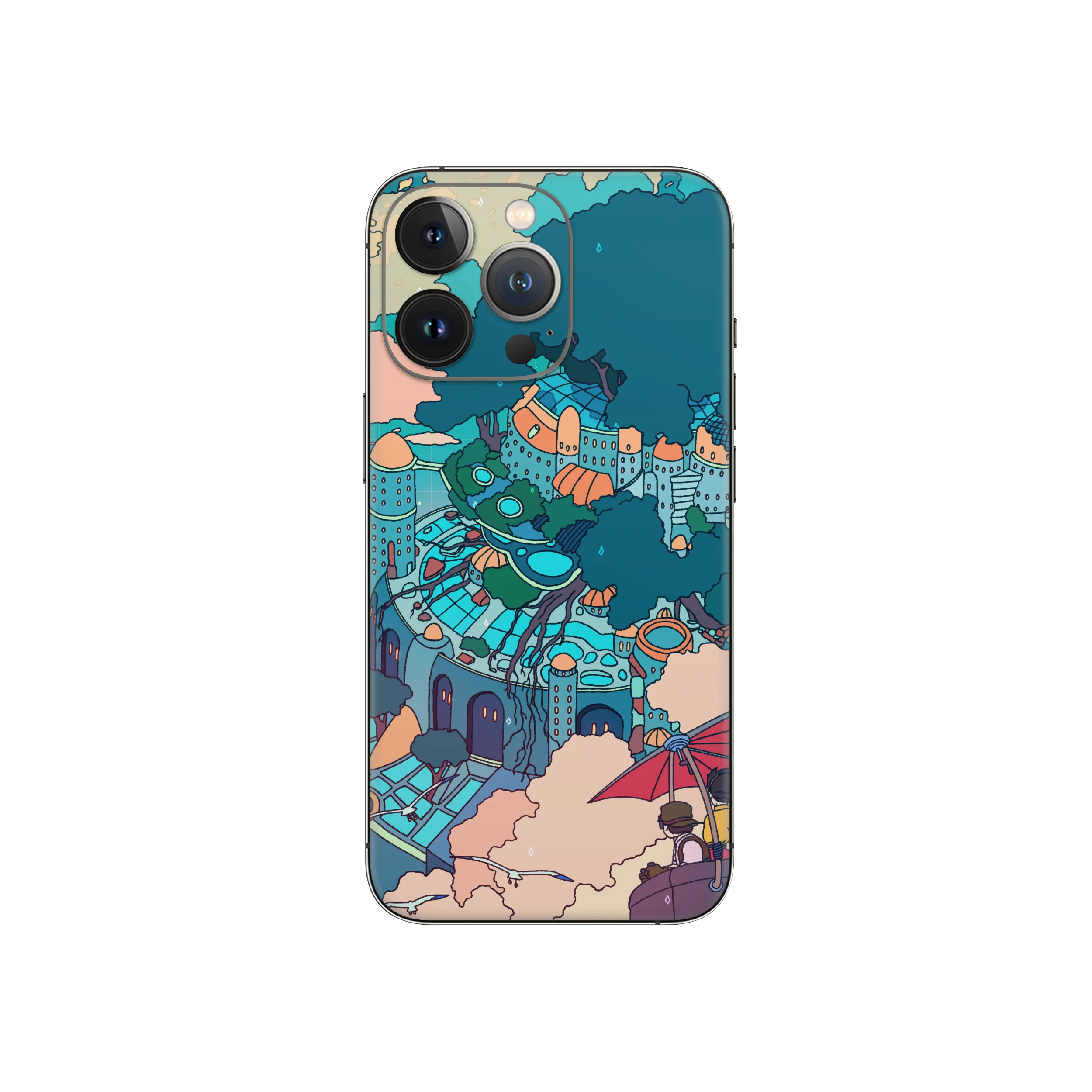 Apple iPhone Castle in the Sky Skin - Image 13