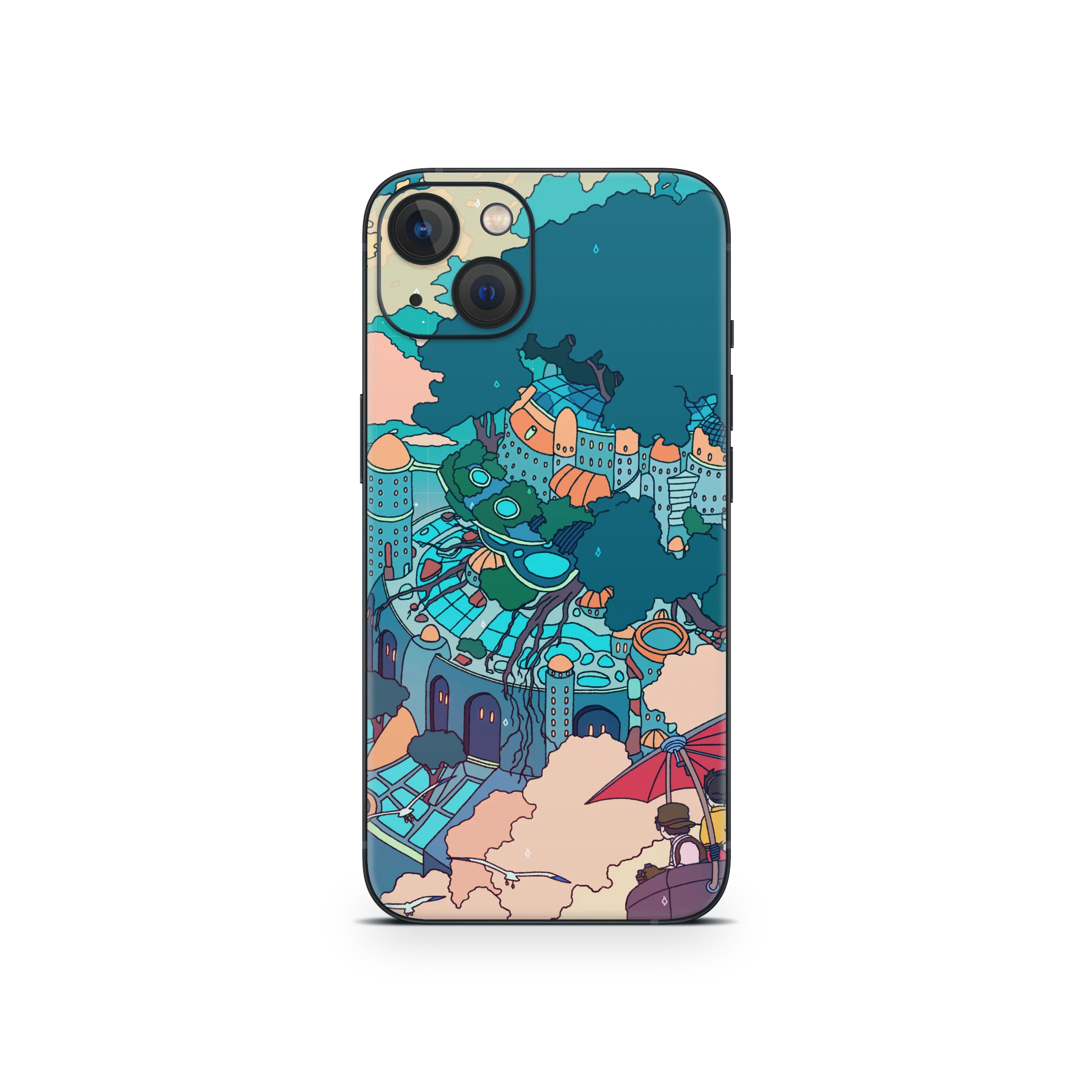 Apple iPhone Castle in the Sky Skin - Image 14
