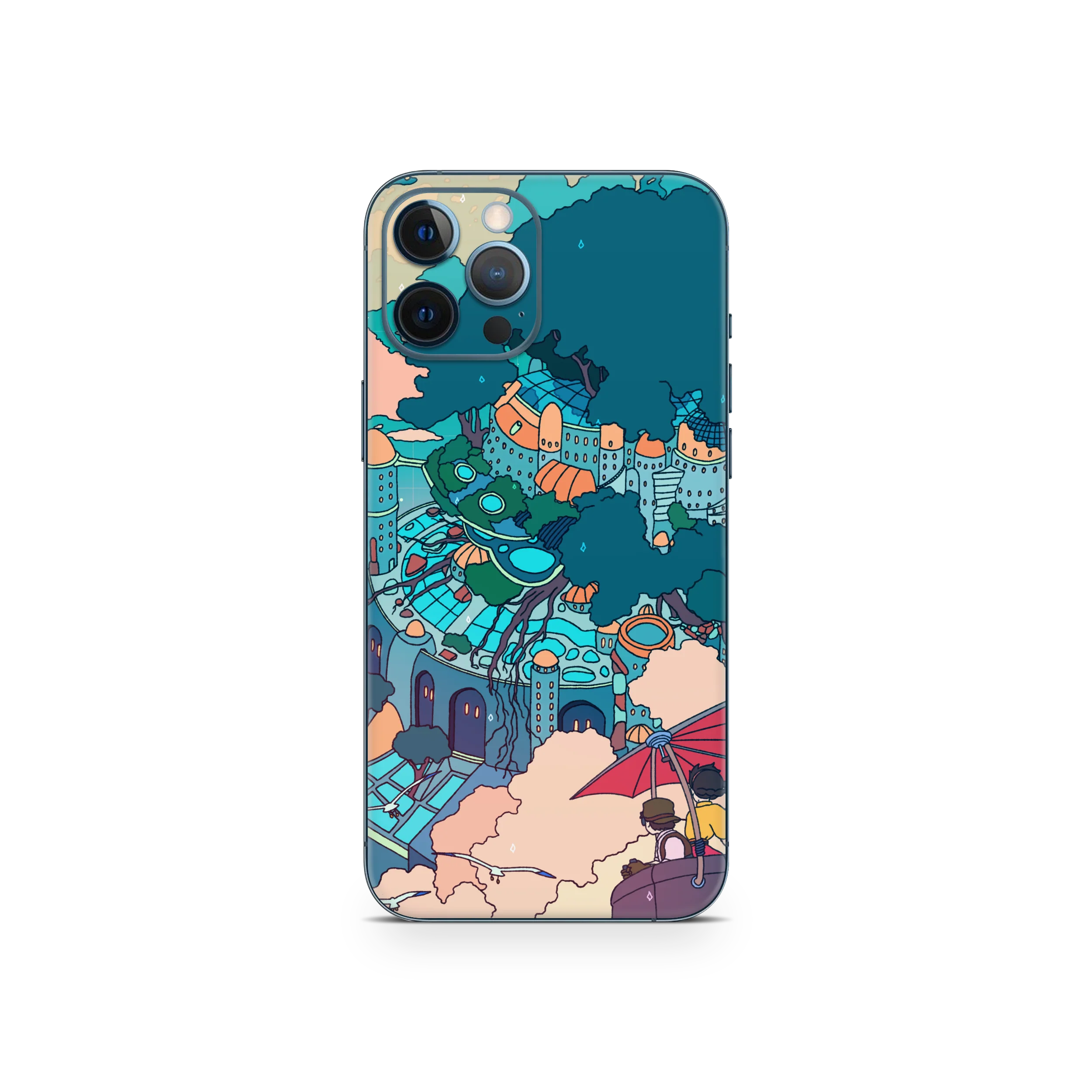 Apple iPhone Castle in the Sky Skin - Image 17