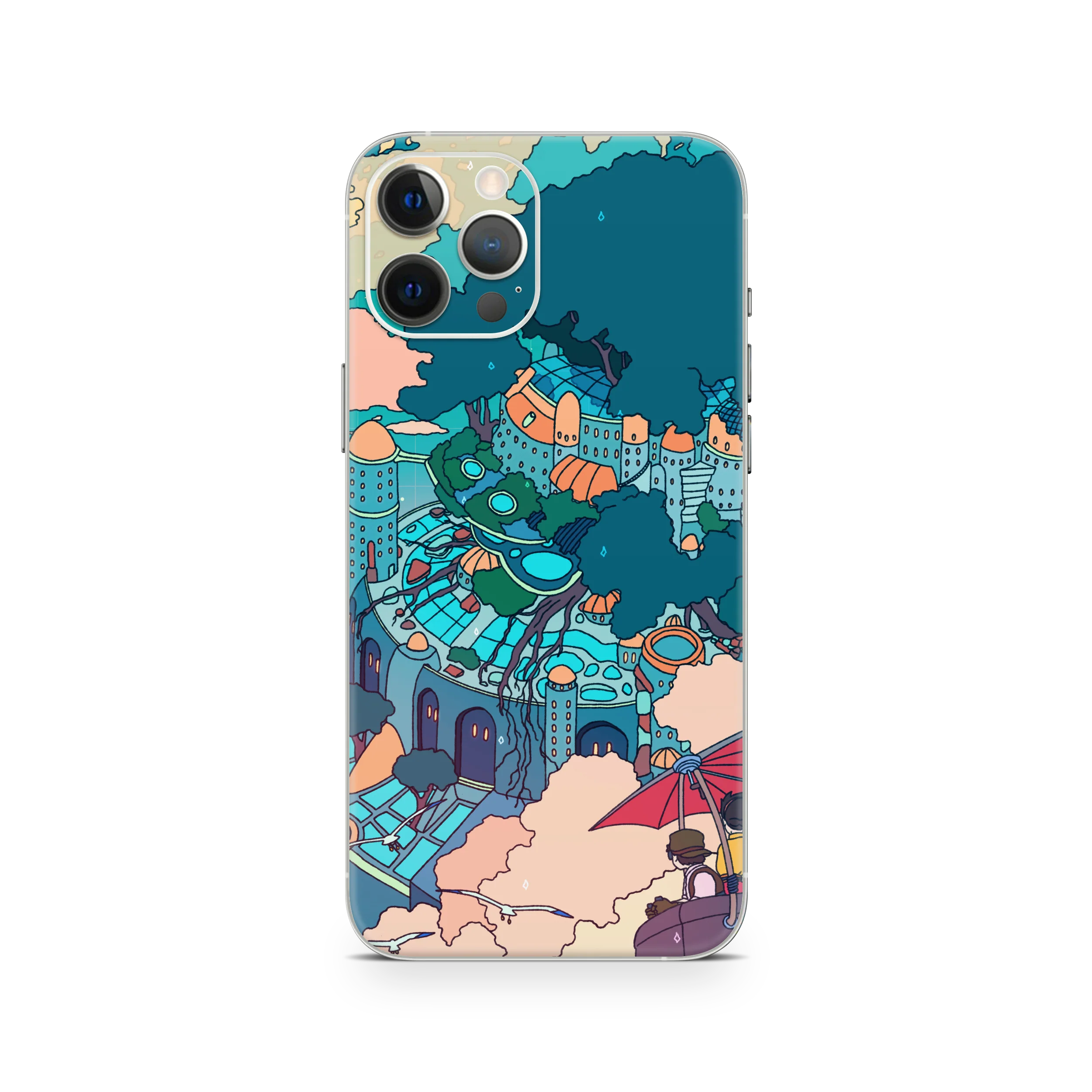 Apple iPhone Castle in the Sky Skin - Image 18