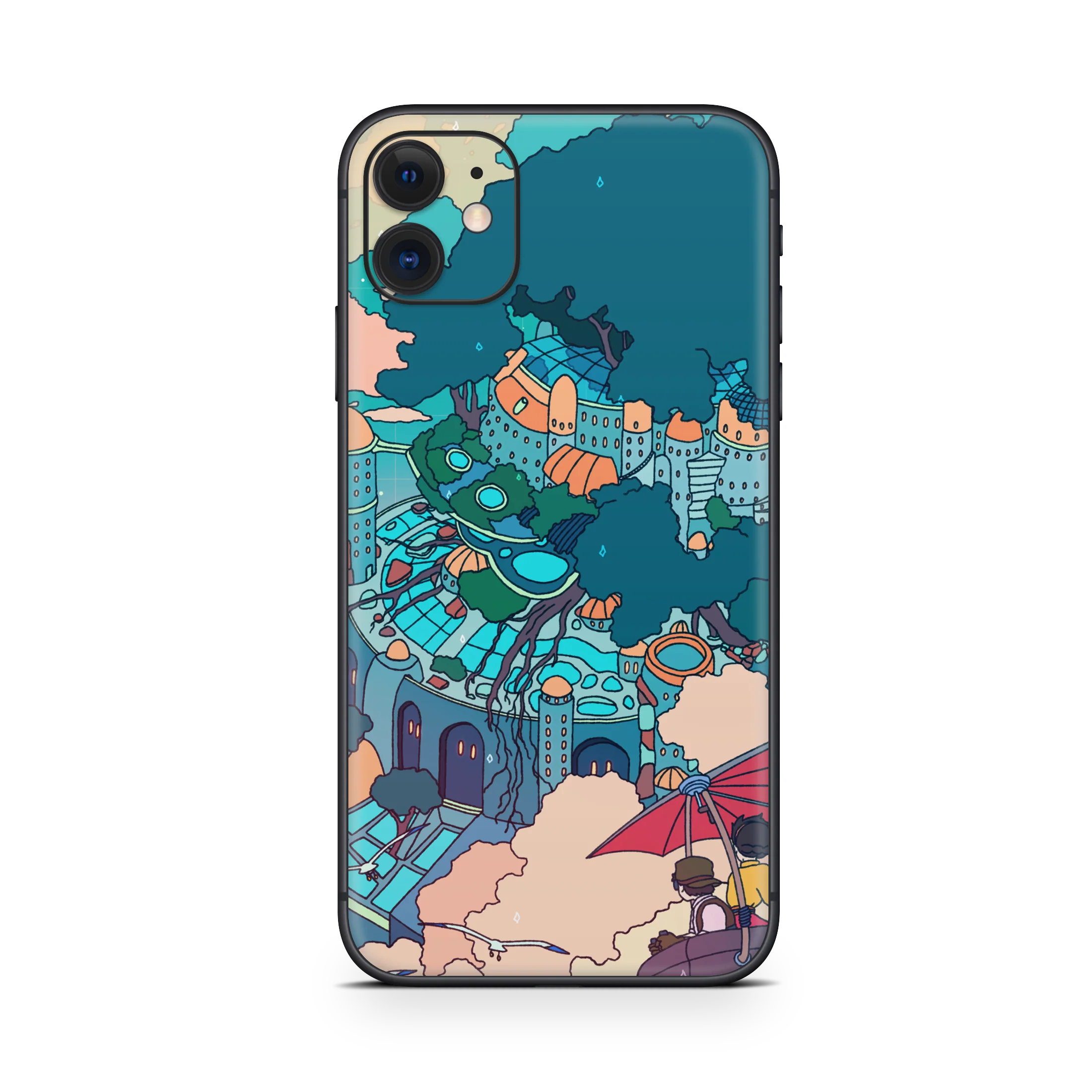 Apple iPhone Castle in the Sky Skin - Image 19