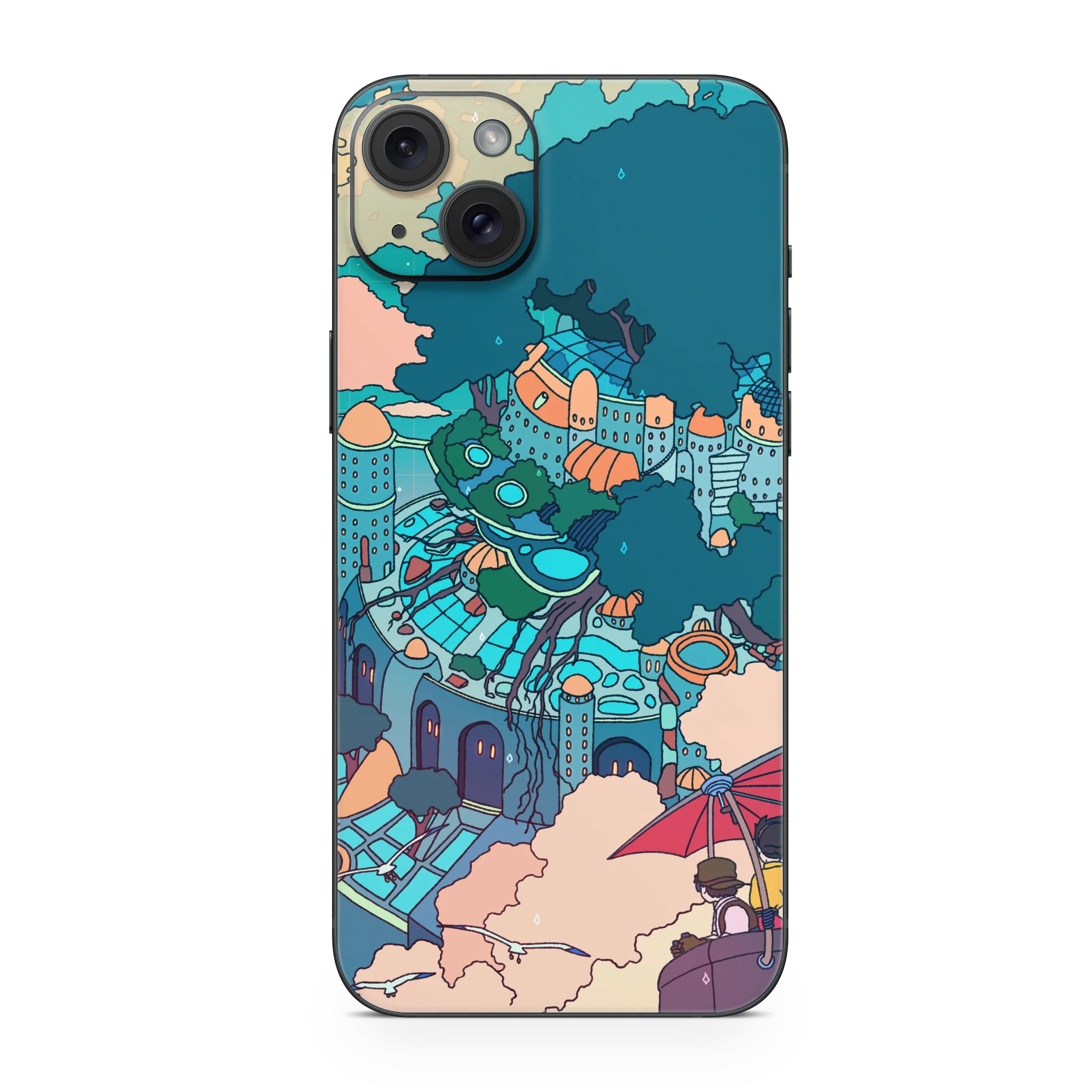 Apple iPhone Castle in the Sky Skin - Image 3