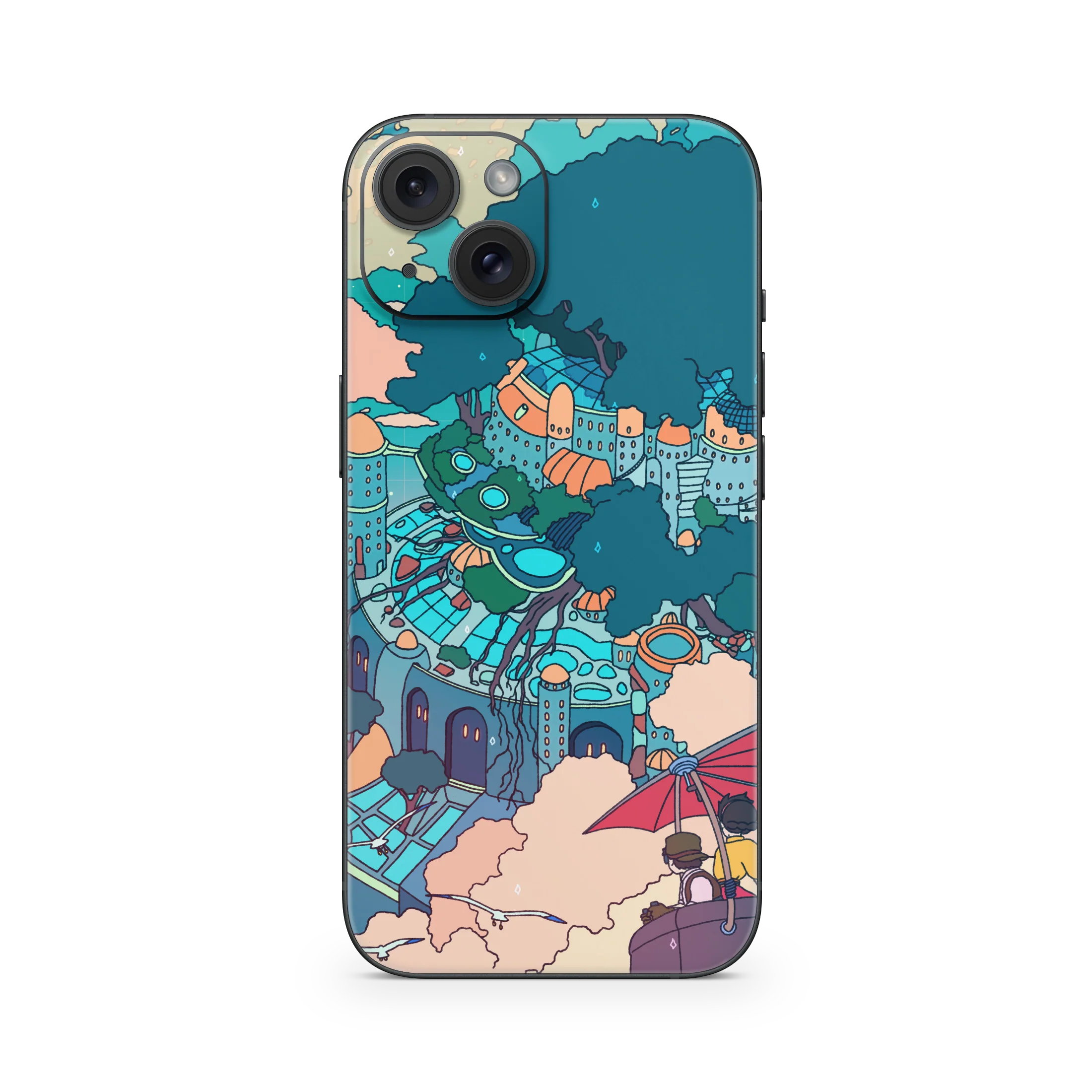 Apple iPhone Castle in the Sky Skin - Image 6