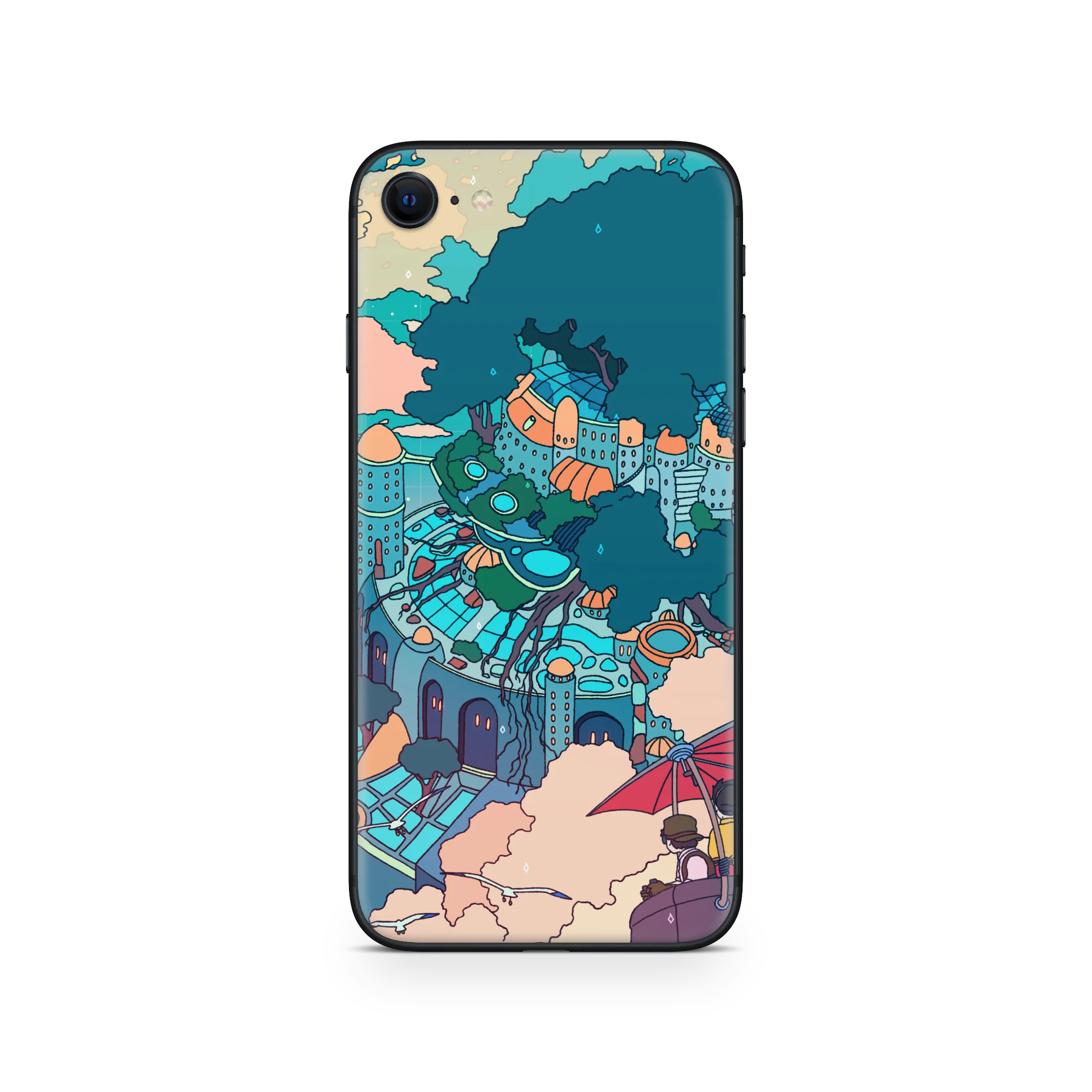 Apple iPhone Castle in the Sky Skin - Image 7