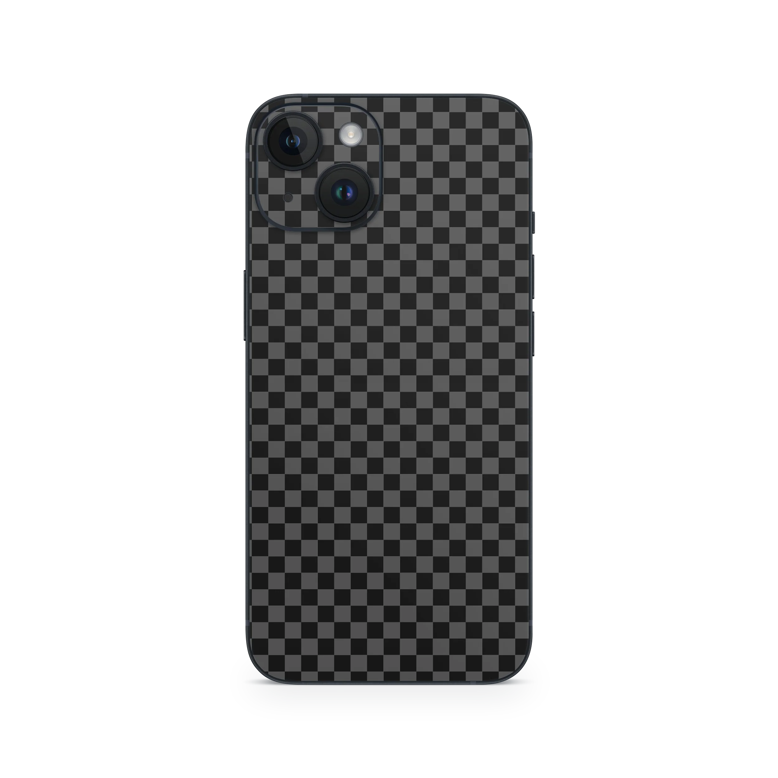 Apple iPhone Checkers black Skin - Image 9