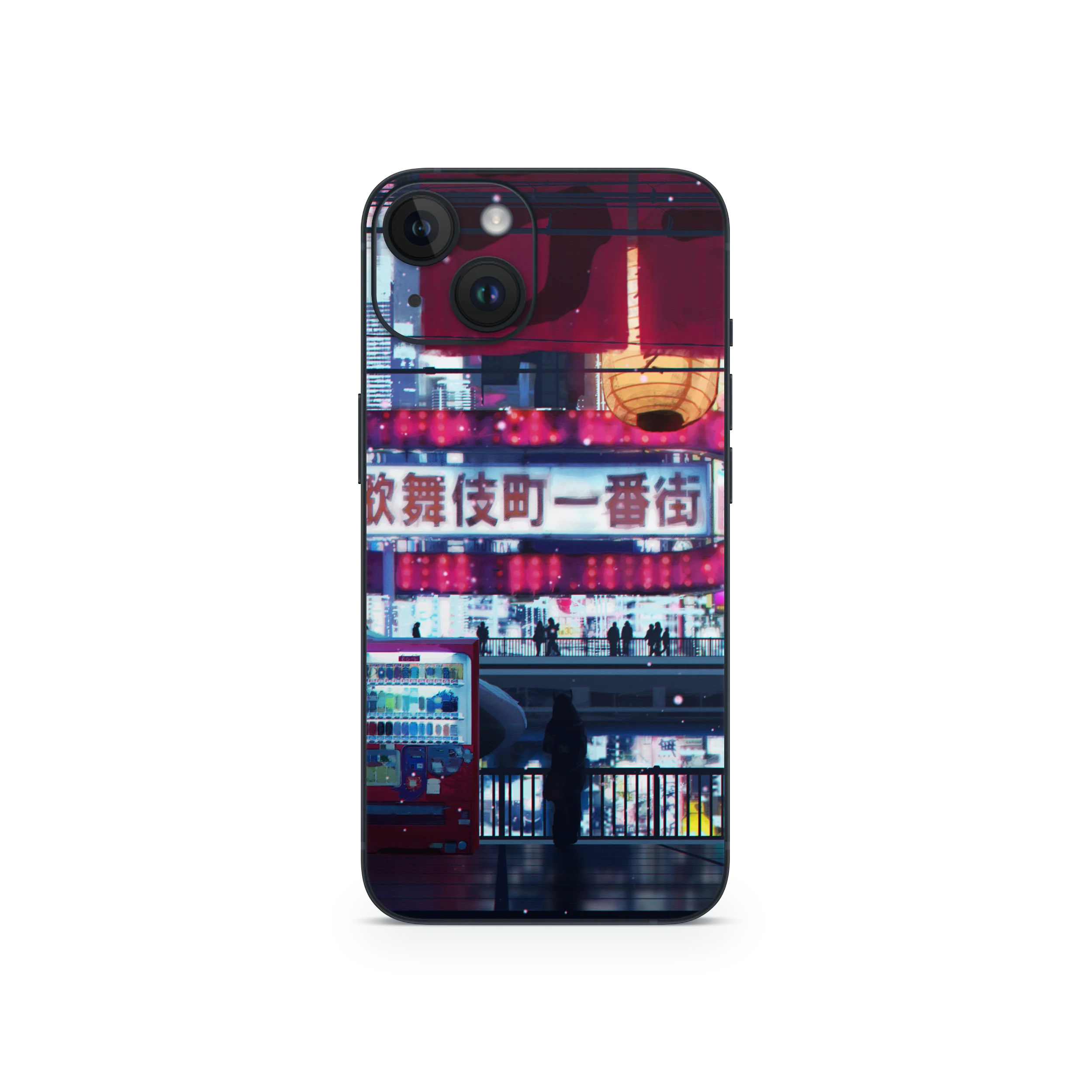 Apple iPhone Cyberpunk Streets Skin - Image 10